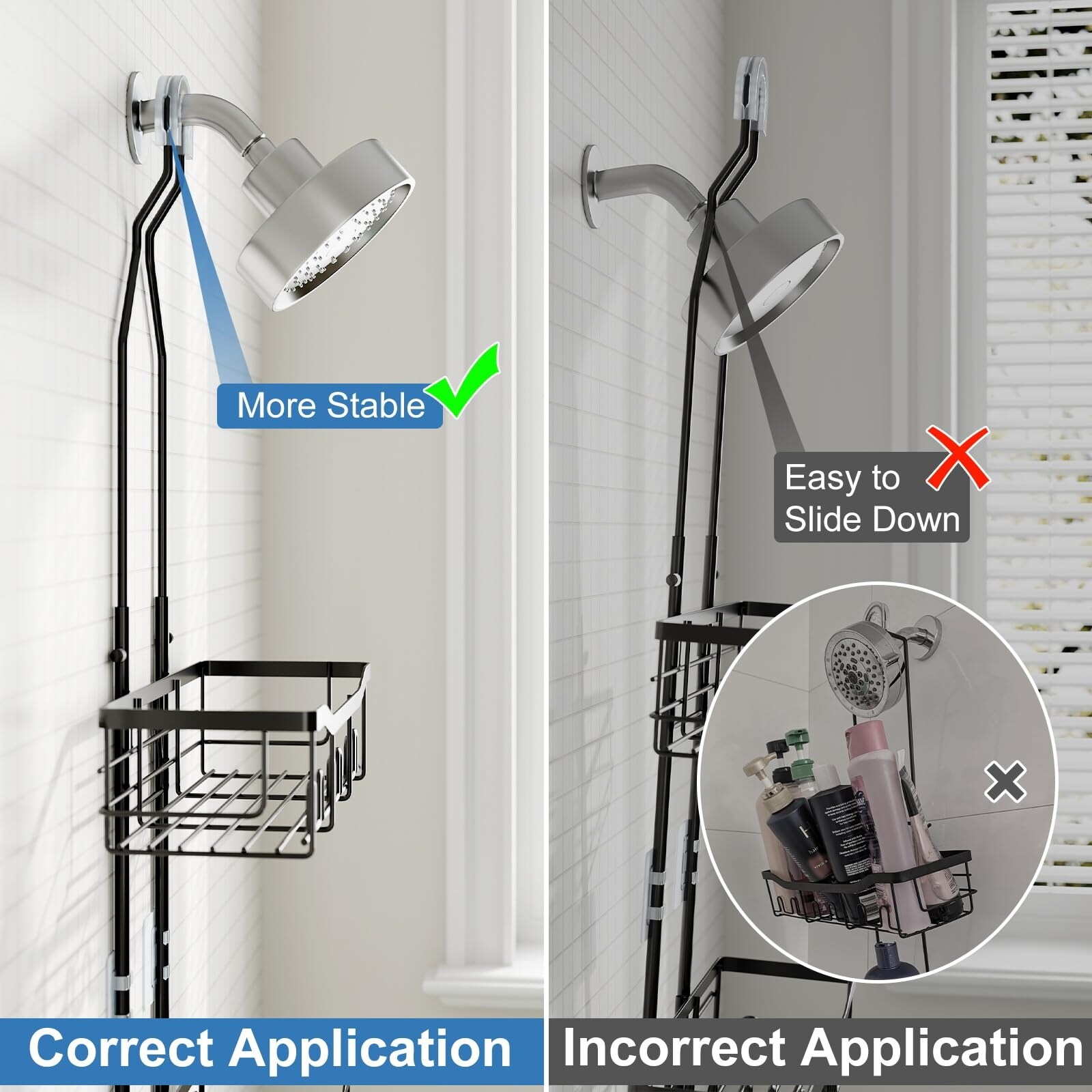 Phyfalip LPF0609P096 Hanging-Shower-Caddies - View #6