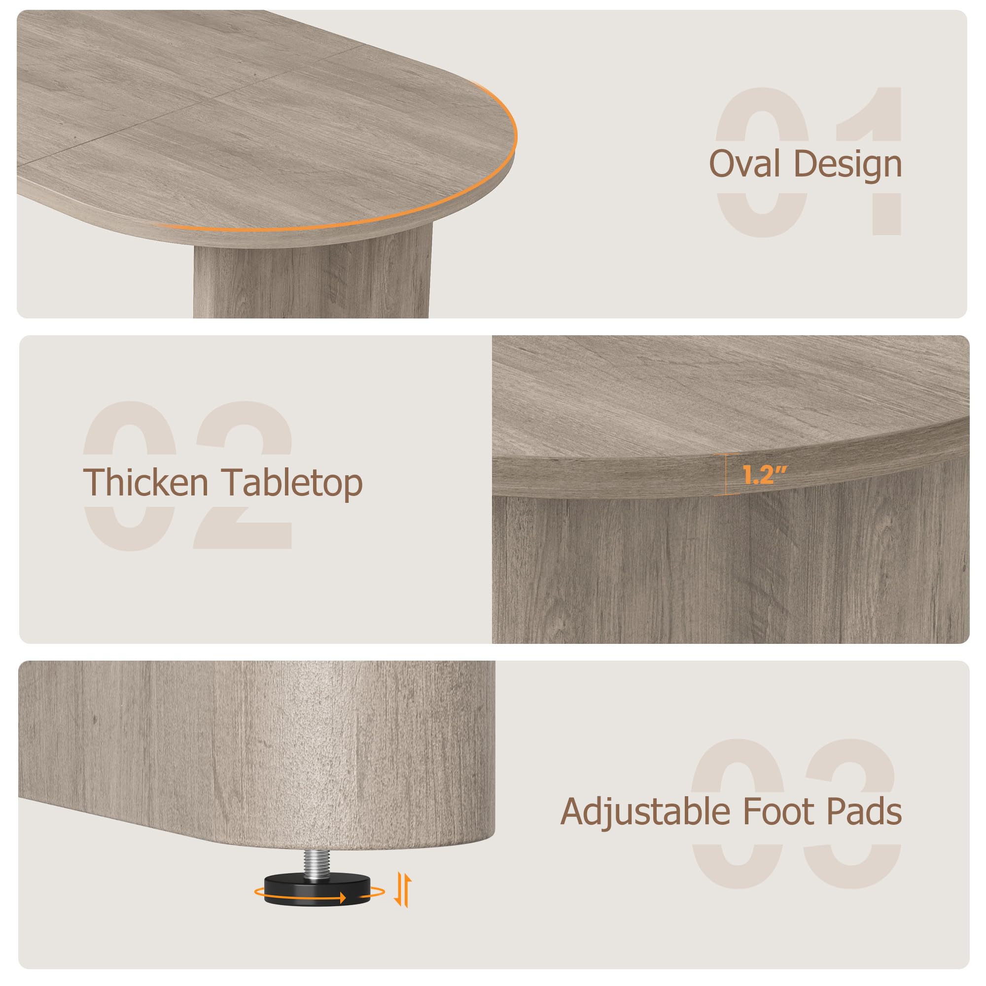 Aoile XH26081194 Dining-Tables - View #5