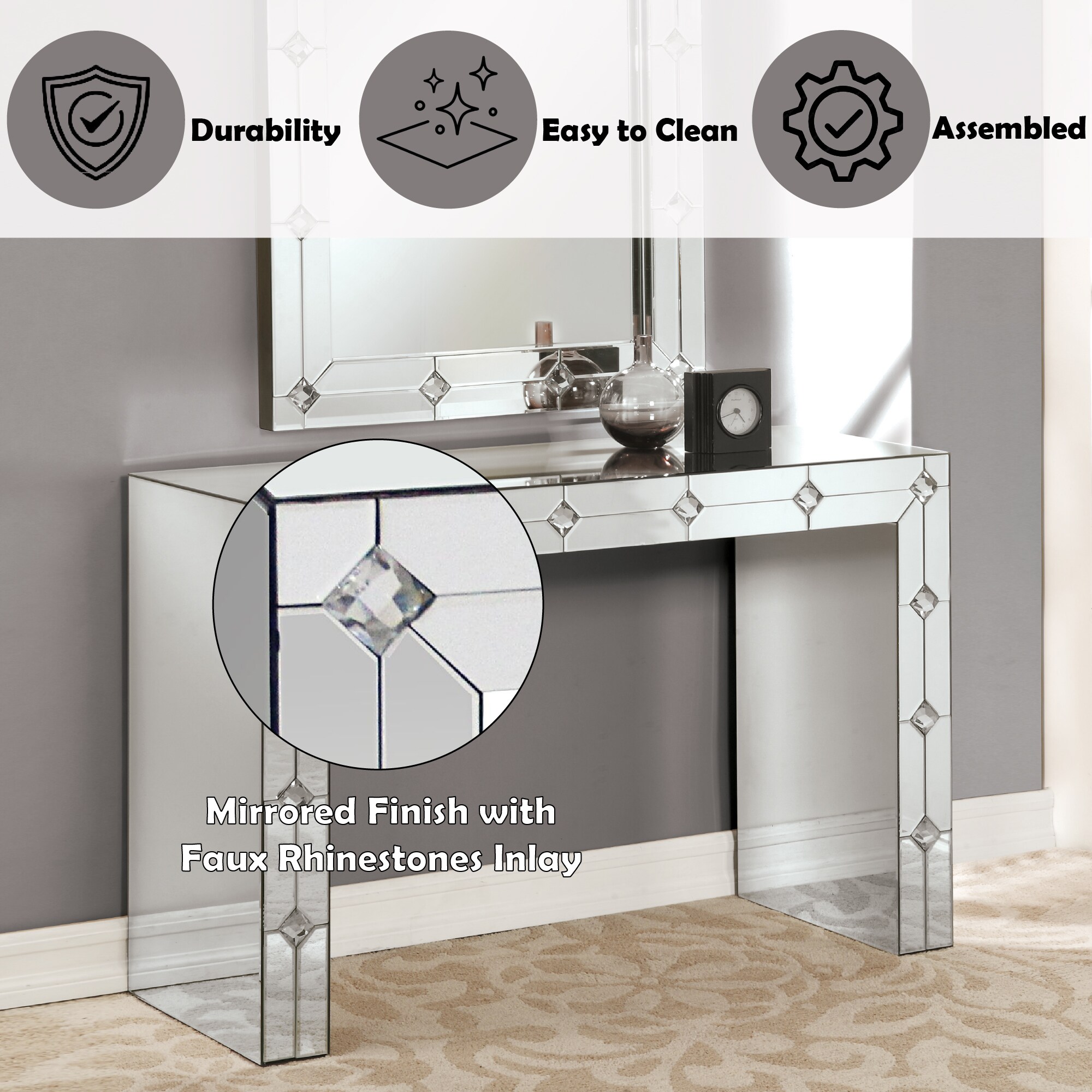 Vynxaria LS0505-272646690 Console-Sofa-Tables - View #3
