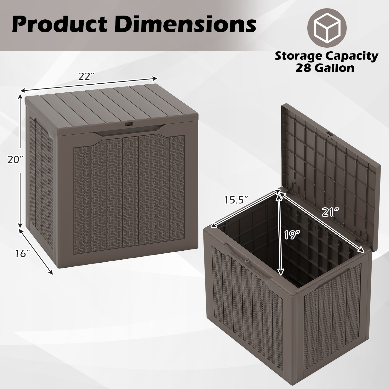 Slickblue D-CO-FC58421PN Deck-Boxes - View #4