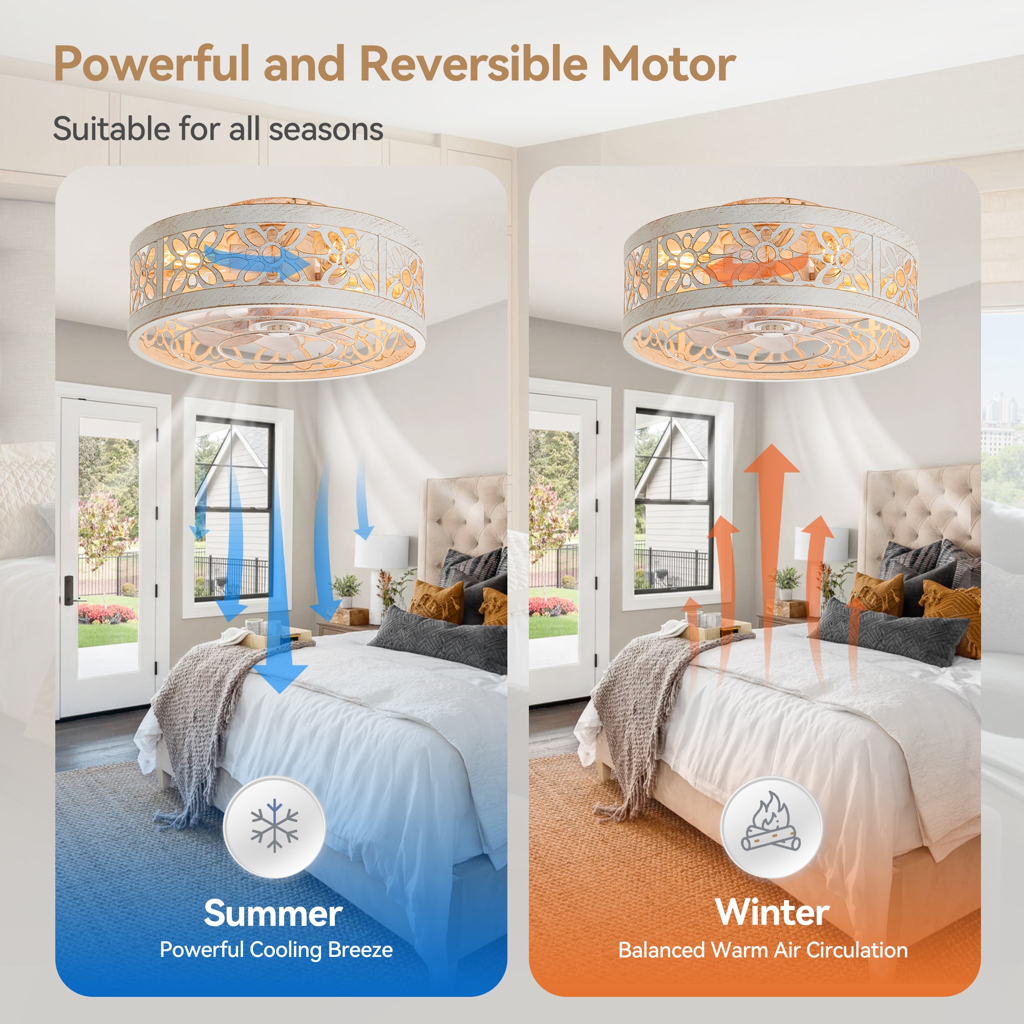 Breezary 35009-WG Ceiling-Fans - View #8
