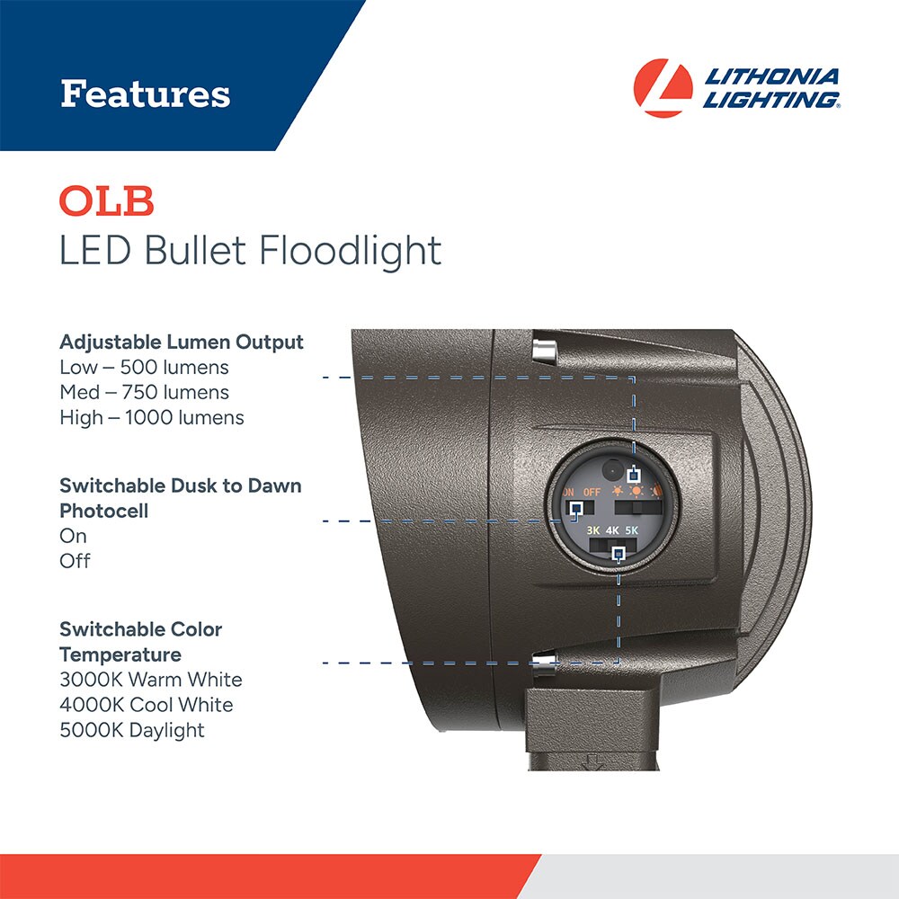 Lithonia Lighting OLBALOSWW2UVOLTPEDDB Dusk-Dawn-Lighting - View #3
