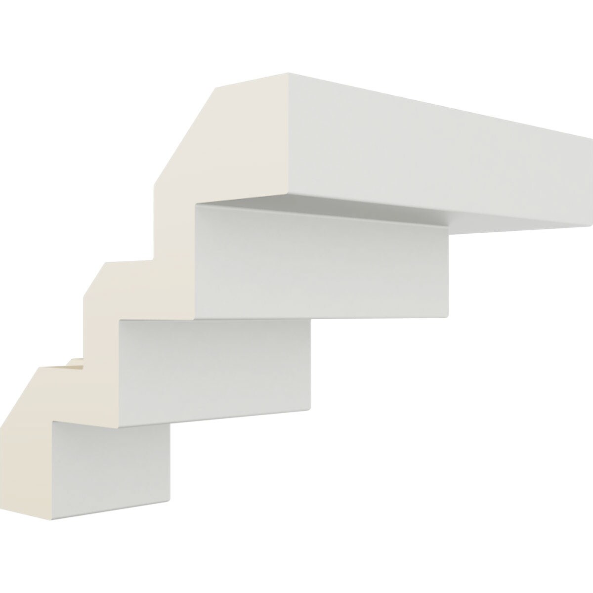 Ekena Millwork MOC04X04ER Moulding-Blocks - View #4