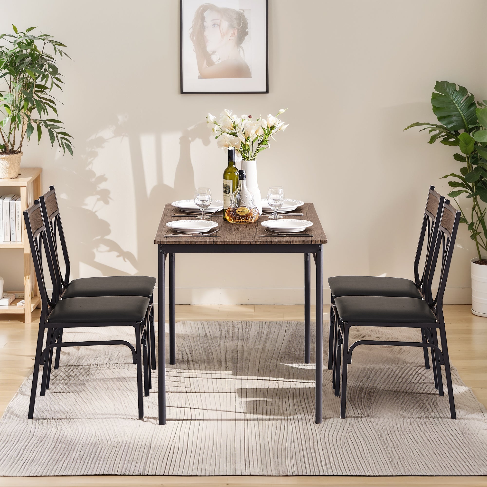 Vecelo LOE-XJM-TC08 Dining-Sets - View #2