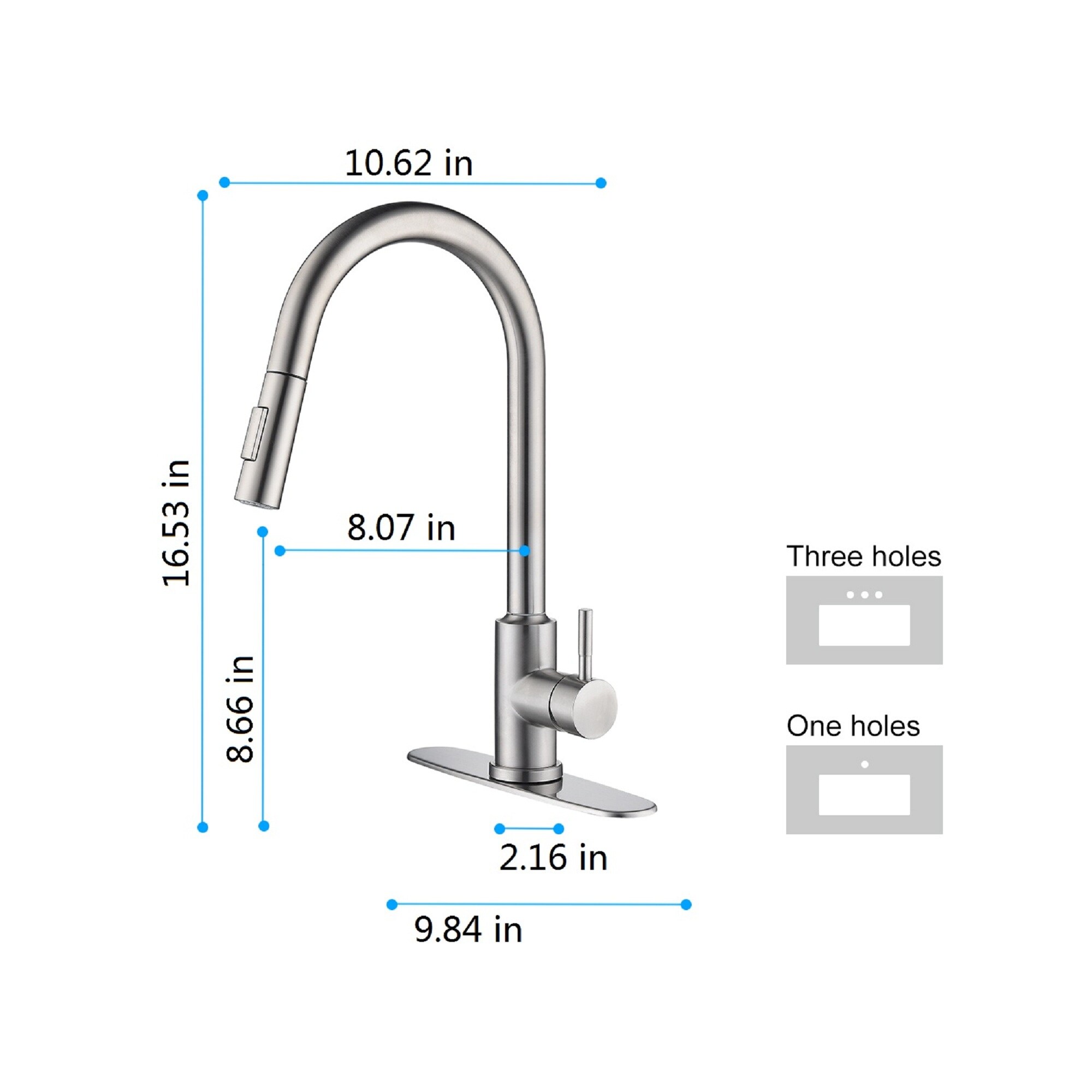 Tinyhomie LW-X-KARL4868 Kitchen-Faucets - View #3