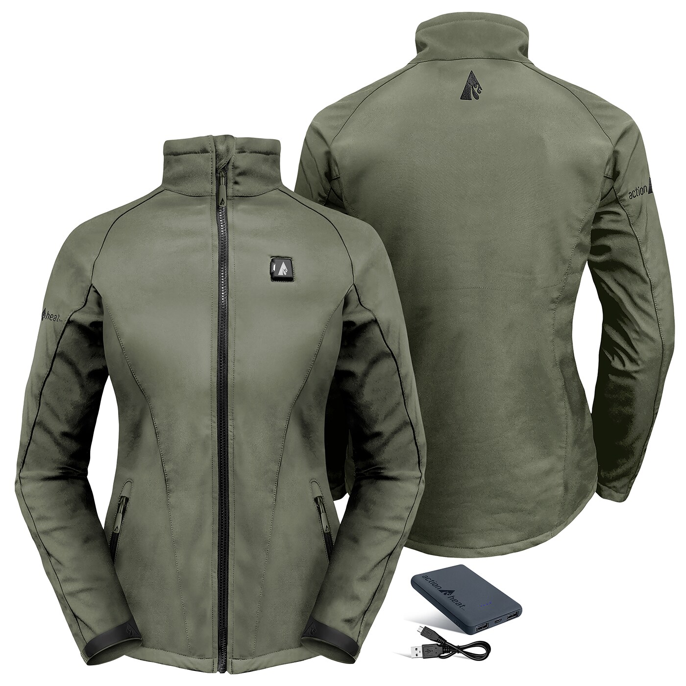 TACTICAL 5v Heated Base Layer - Grey