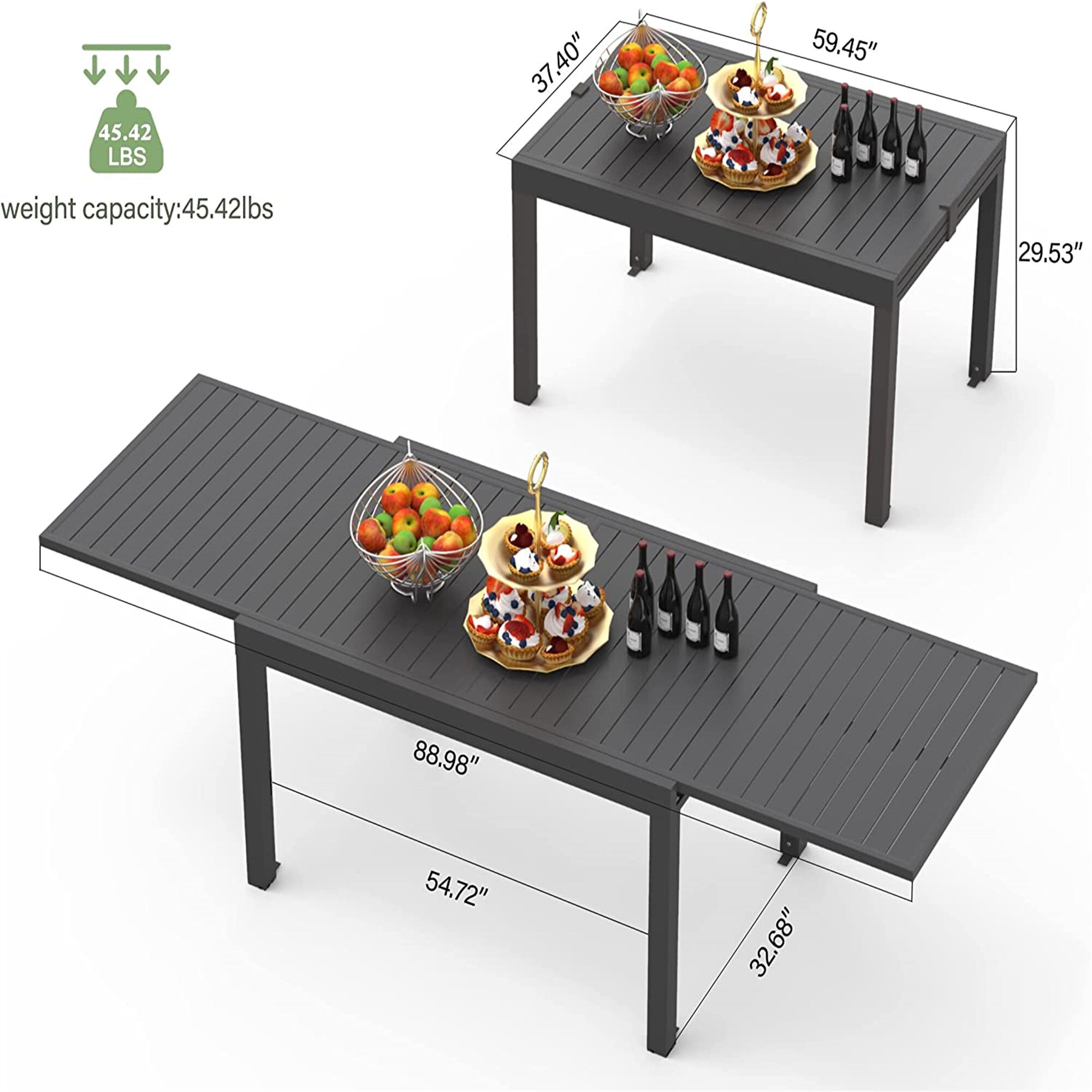 Mondawe MA-GCABQ-TB32 Patio-Tables - View #3