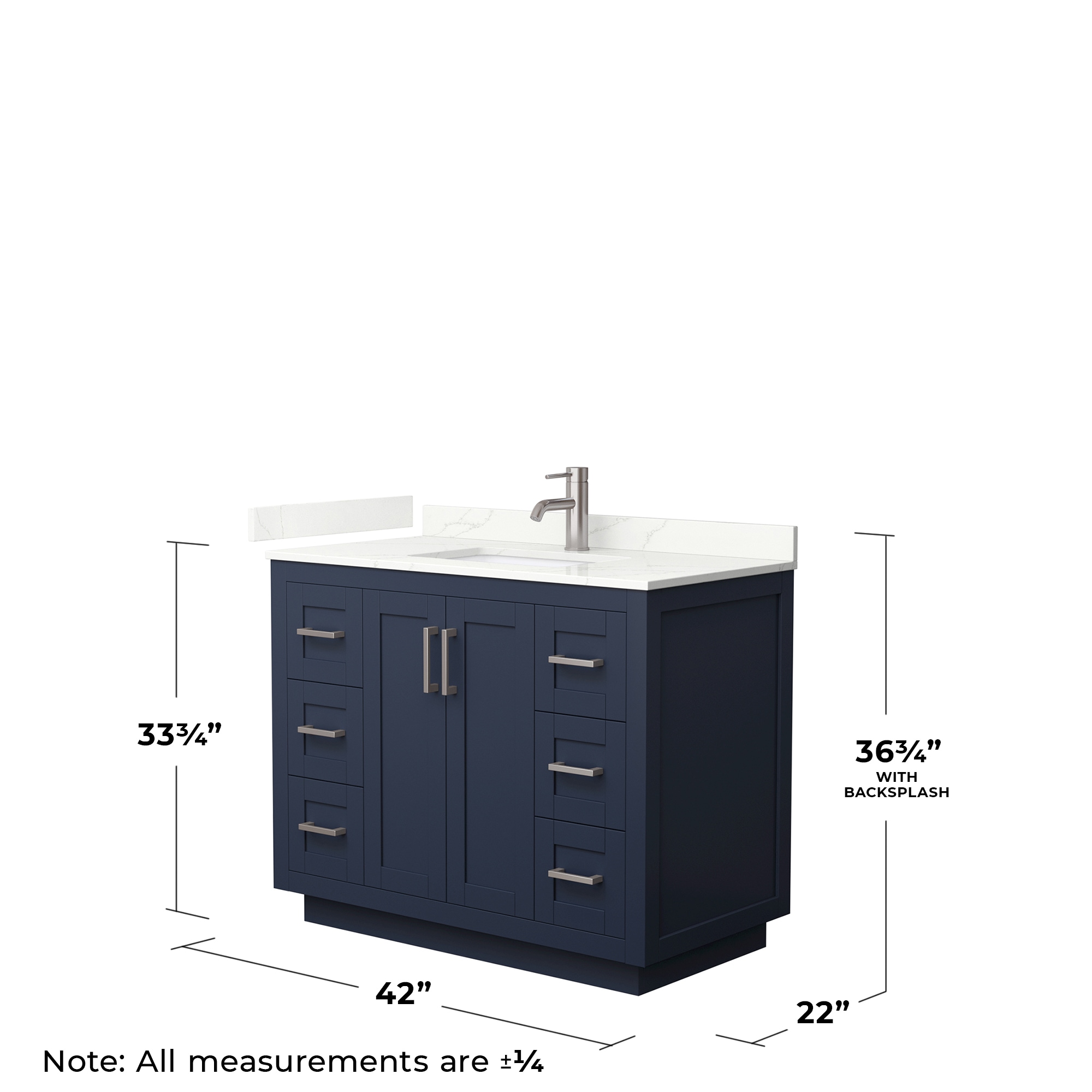 Wyndham Collection WCF292942SBNGTUNSMXX Bath-Vanity-Combo - View #5