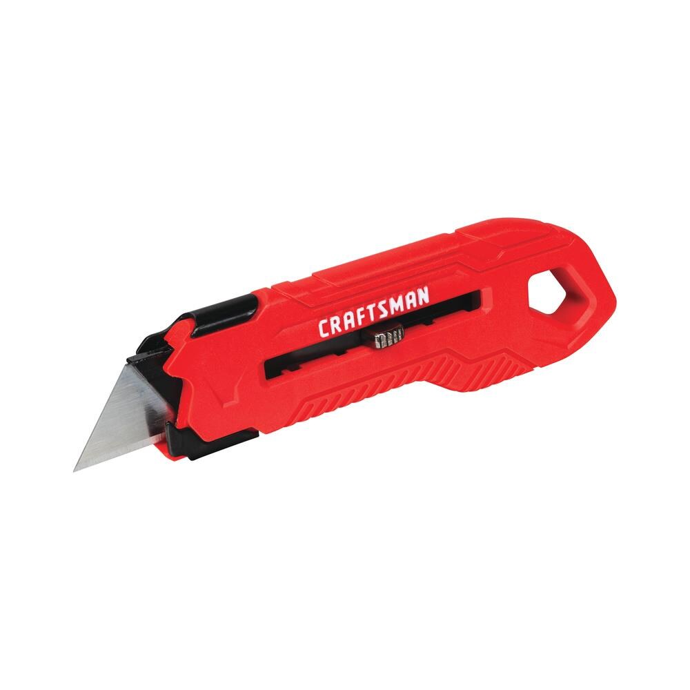 CRAFTSMAN HI-VIS Quick Change 3-Blade Retractable Utility Knife with On  Tool Blade Storage in the Utility Knives department at