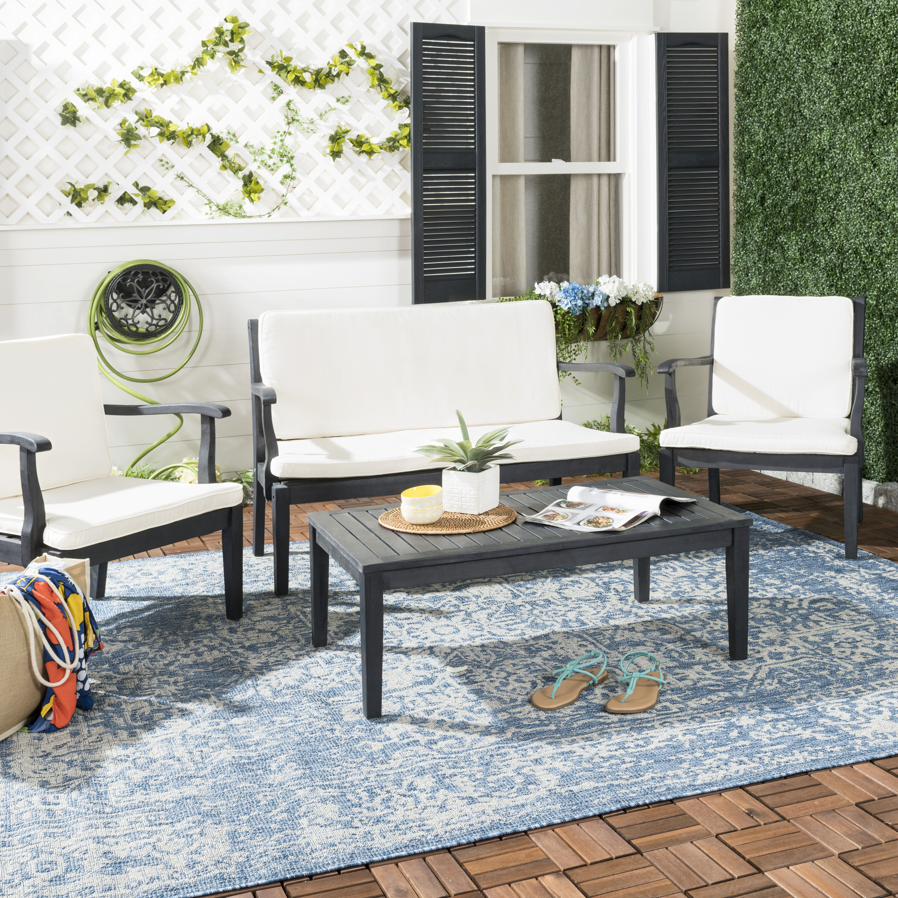 Safavieh PAT6711K Patio-Conversation-Sets - View #6