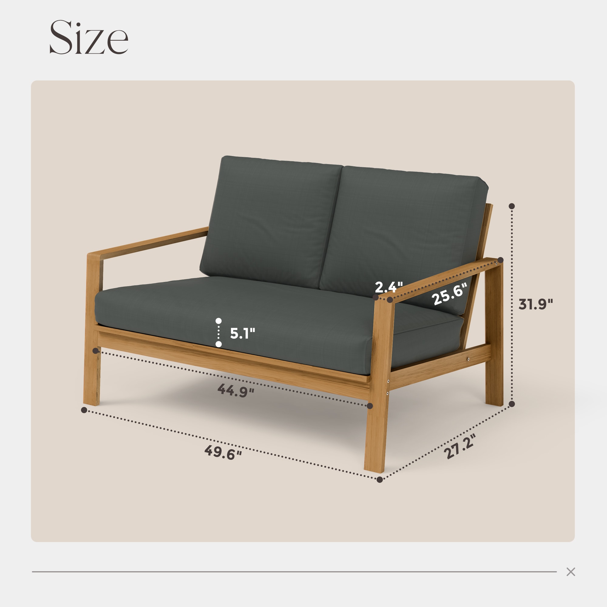 LTMATE LSLR1203 Patio-Conversation-Sets - View #2