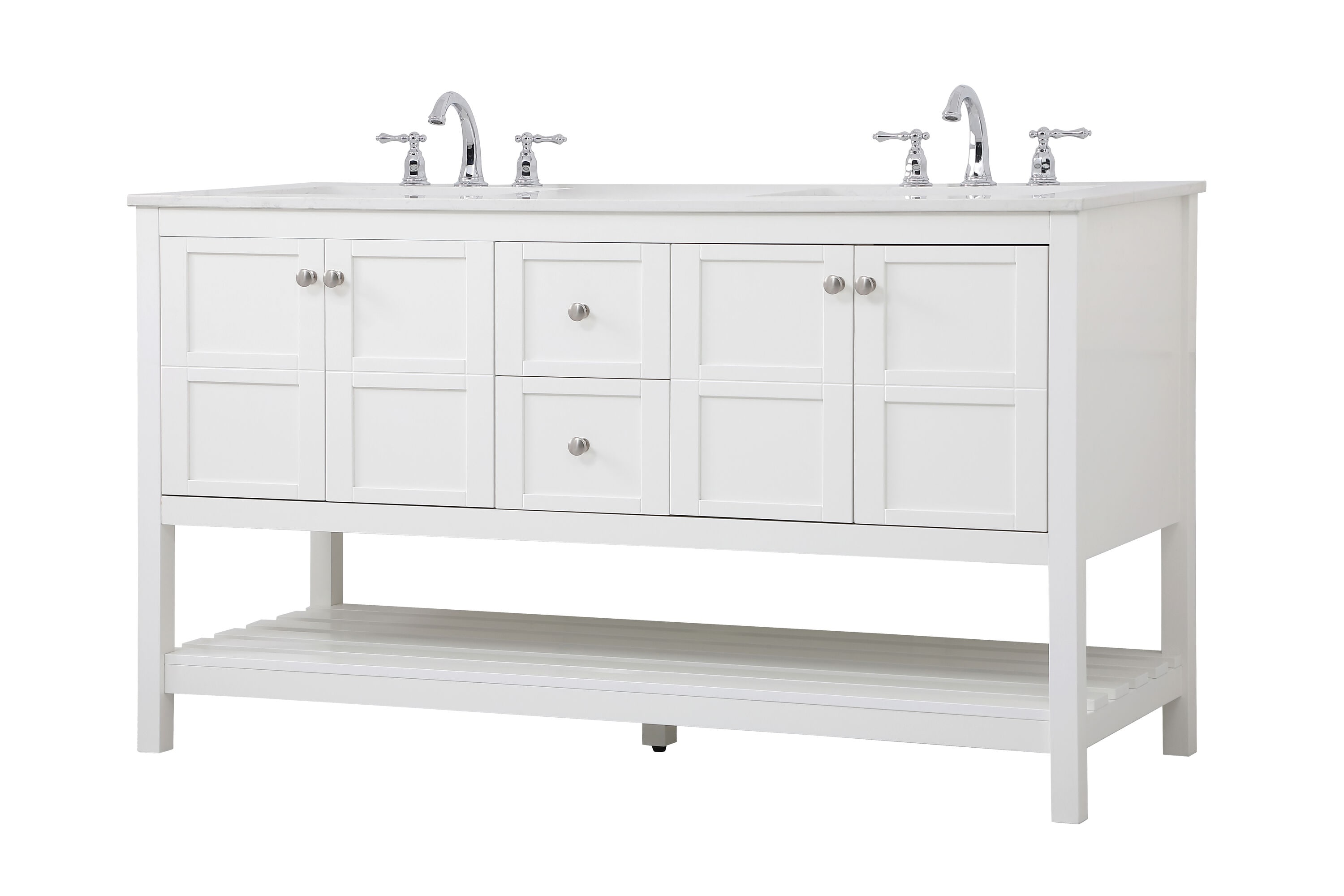 Elegant Decor FI49260DWH Bath-Vanity-Combo - View #8