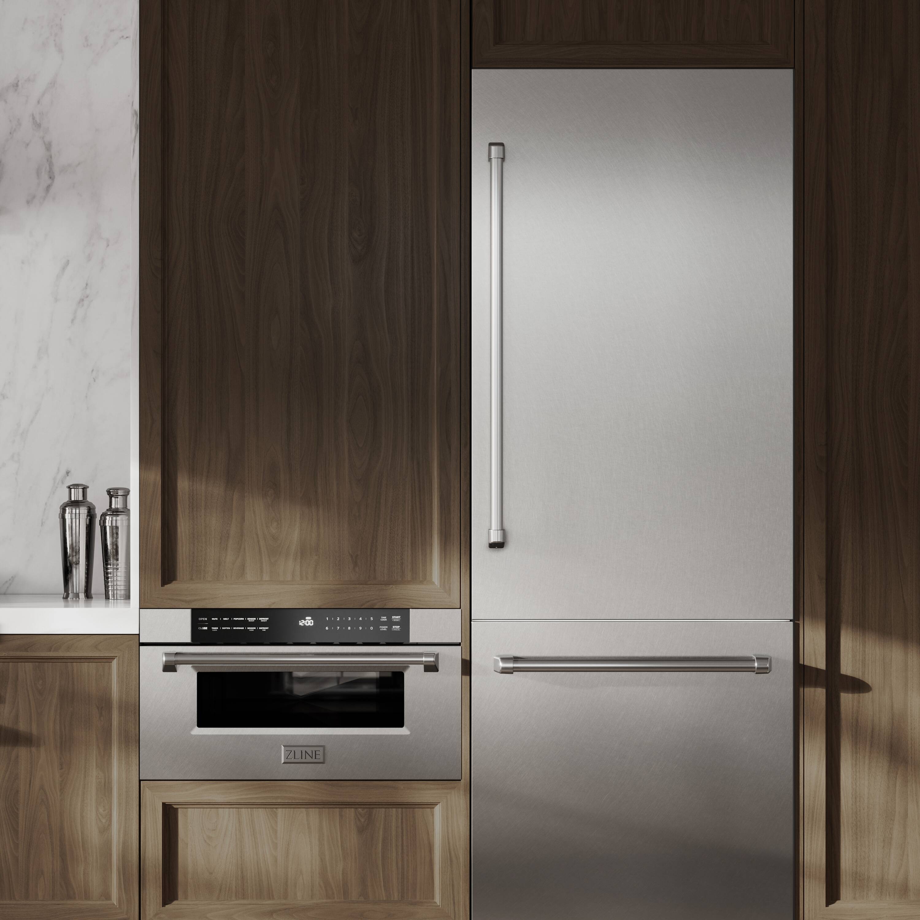 ZLINE KITCHEN & BATH GRBIV-SN-30 Bottom-Freezer-Refrigerators - View #9