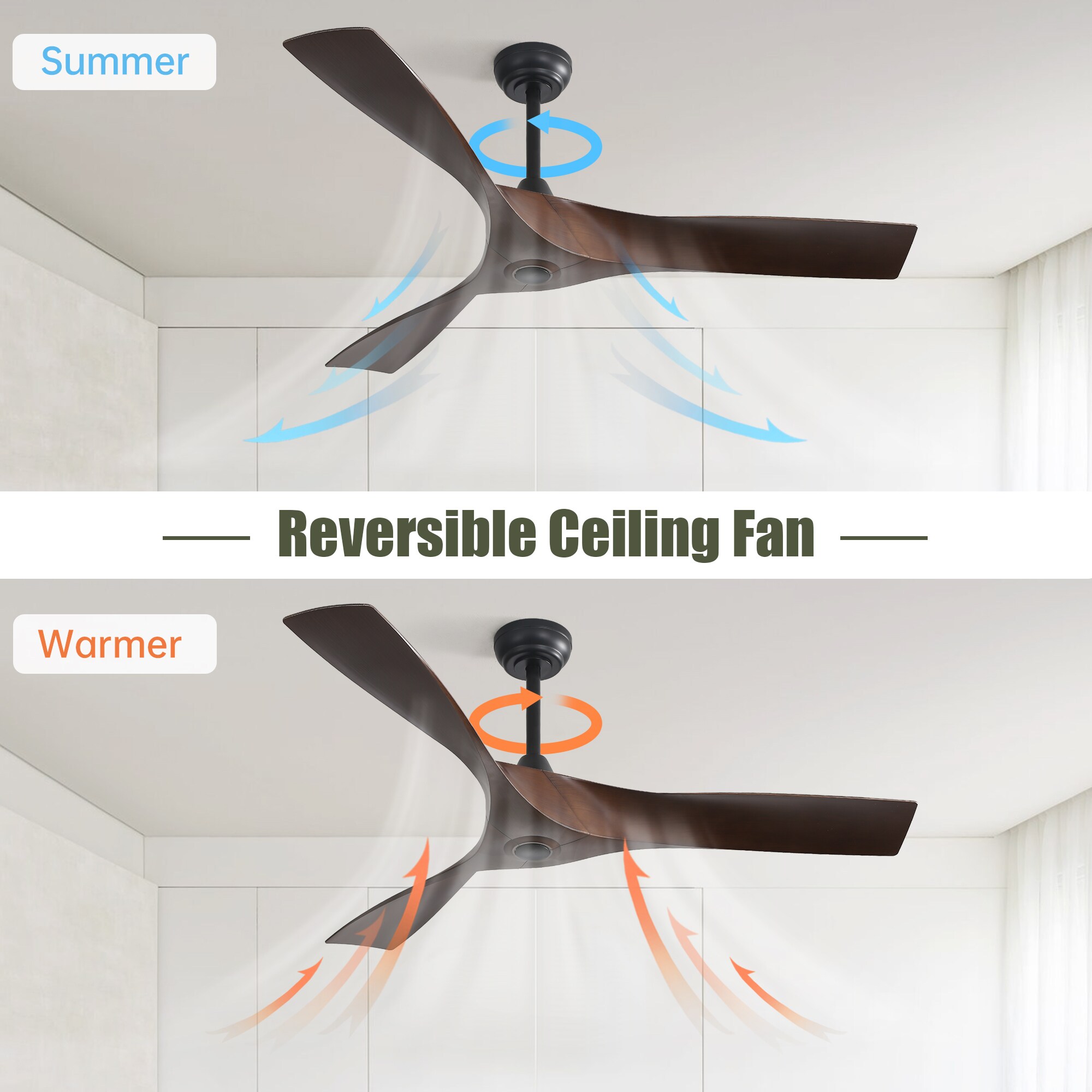 WELLFOR SYMBE-69920 Ceiling-Fans - View #2