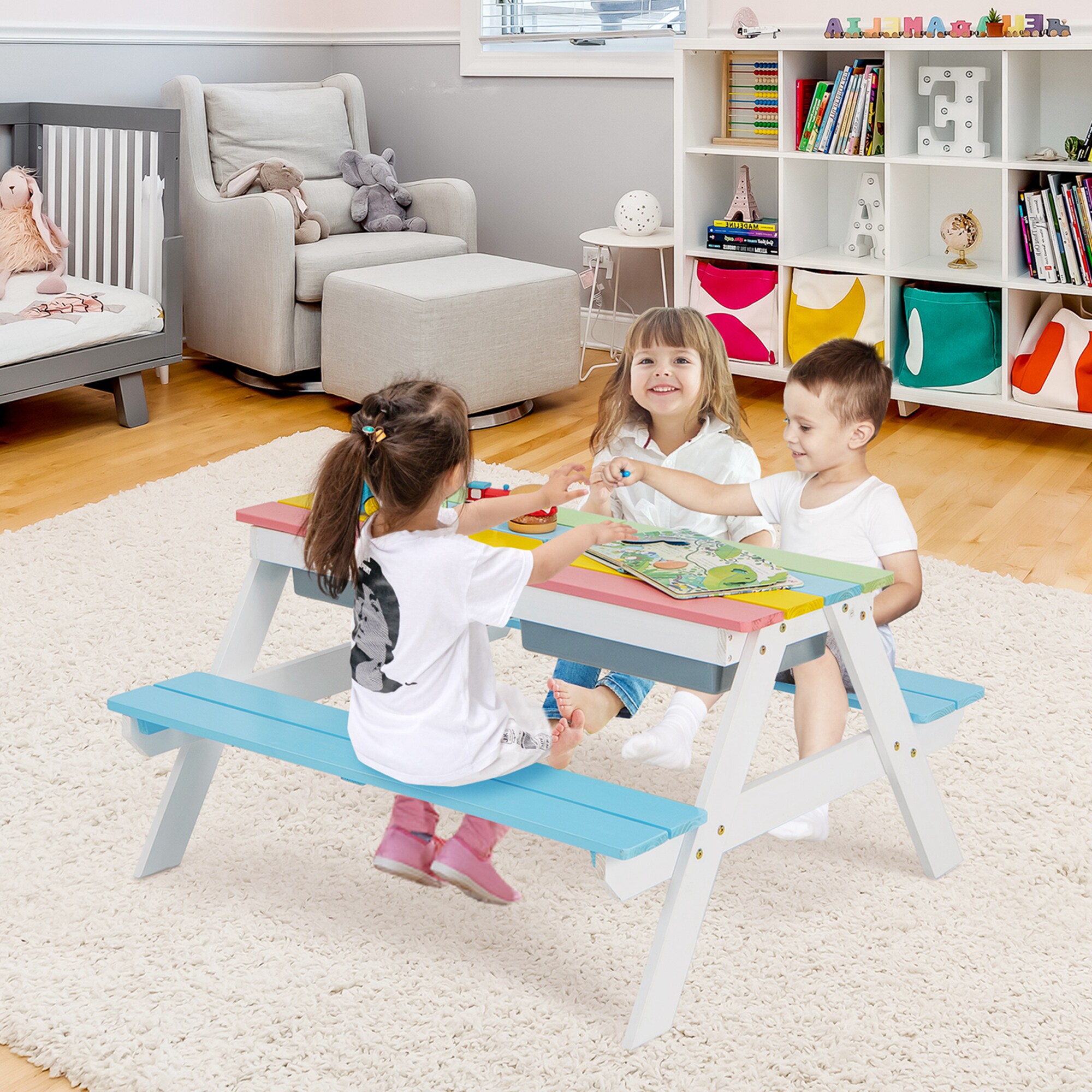 Costway LWS00081 Patio-Tables - View #4