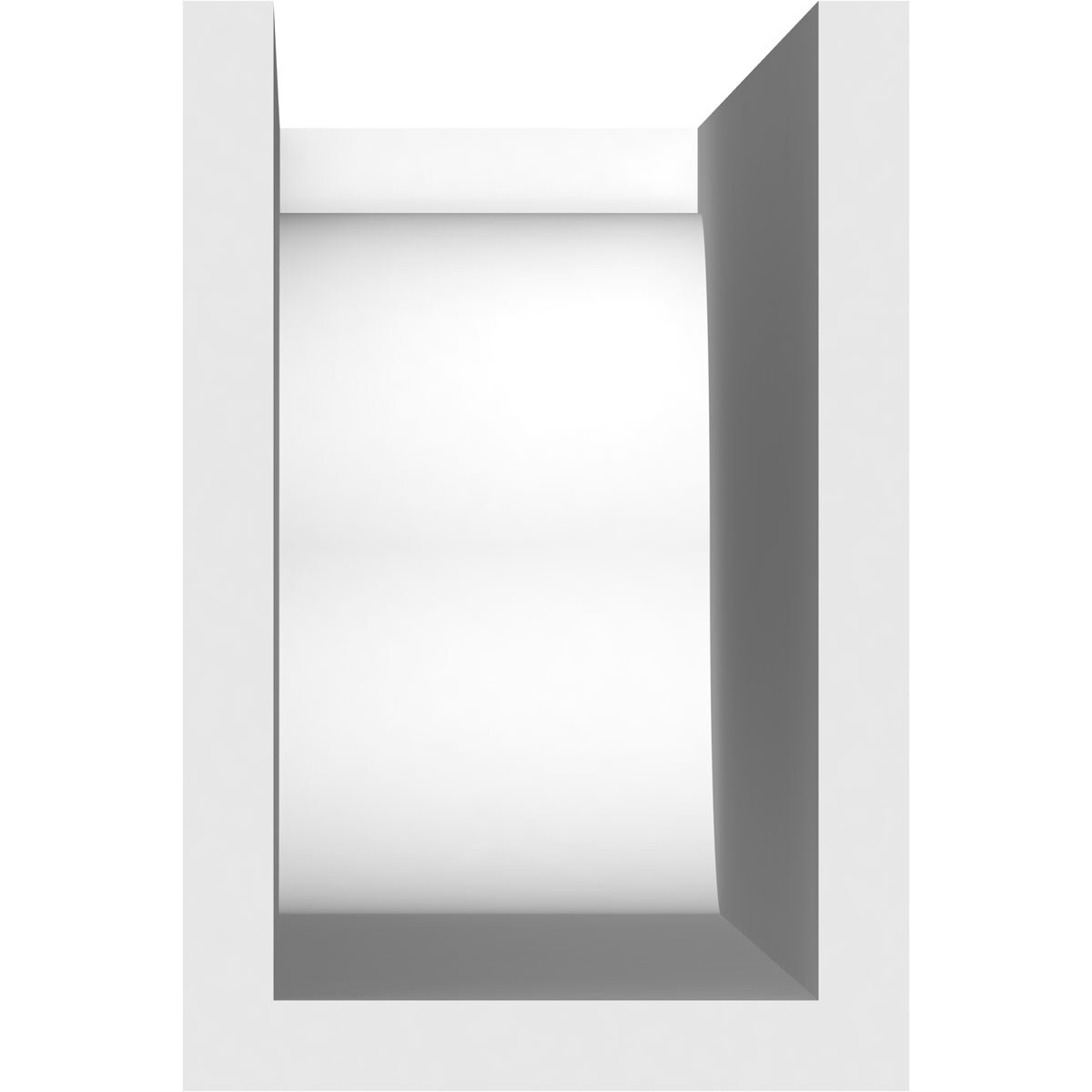 Ekena Millwork RFTP04X06X24DEL Exterior-Brackets-Braces - View #4