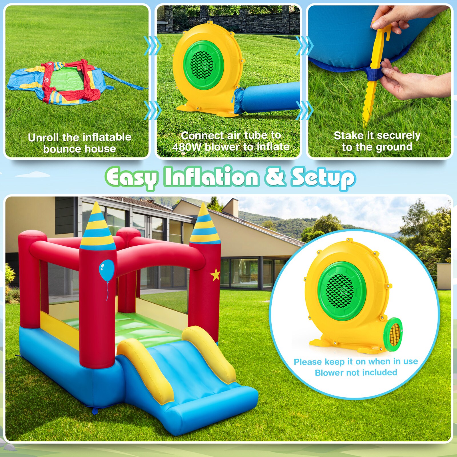 Slickblue D-CO-NP10708US Bounce-Houses - View #6