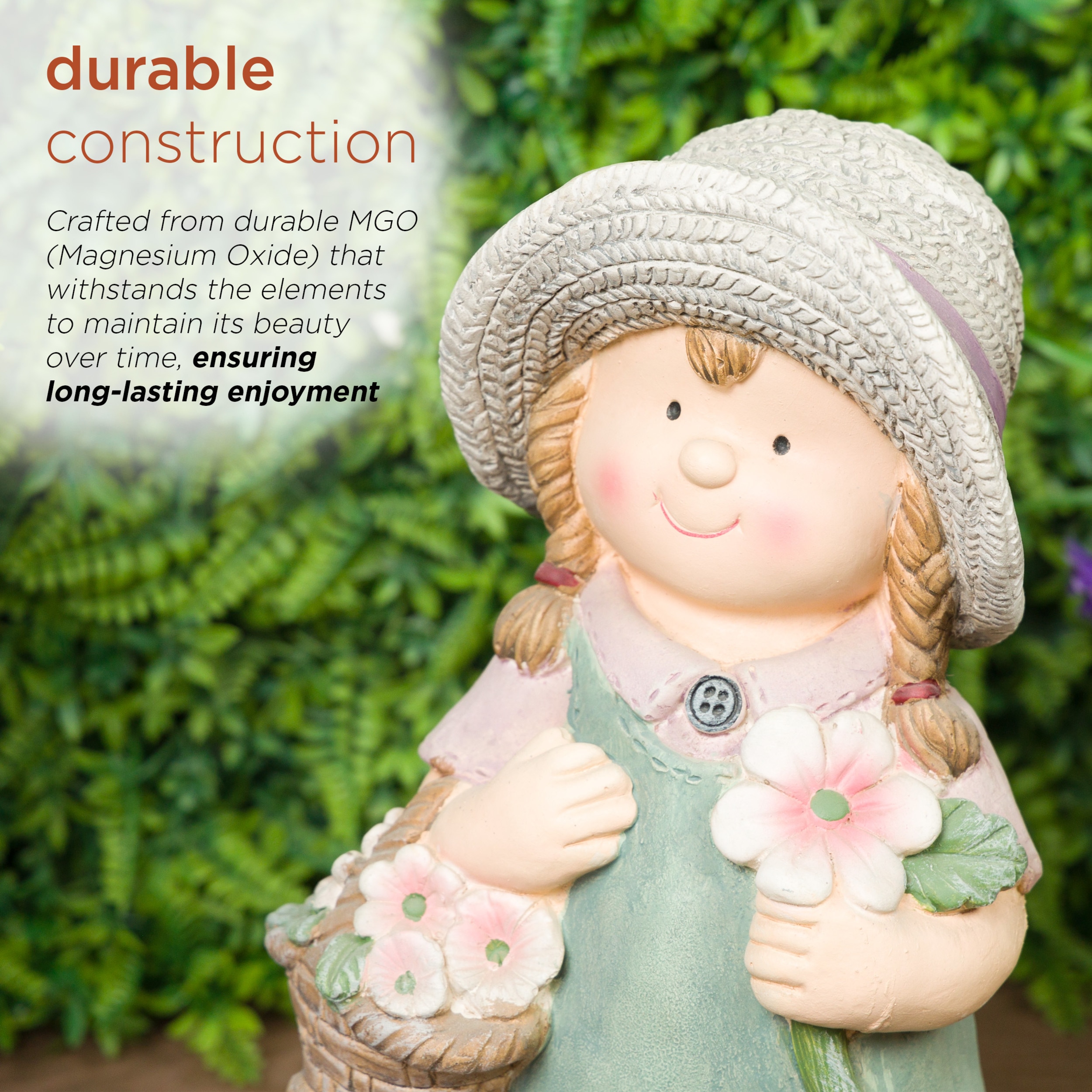 Alpine Corporation QWR1456 Garden-Statue - View #10