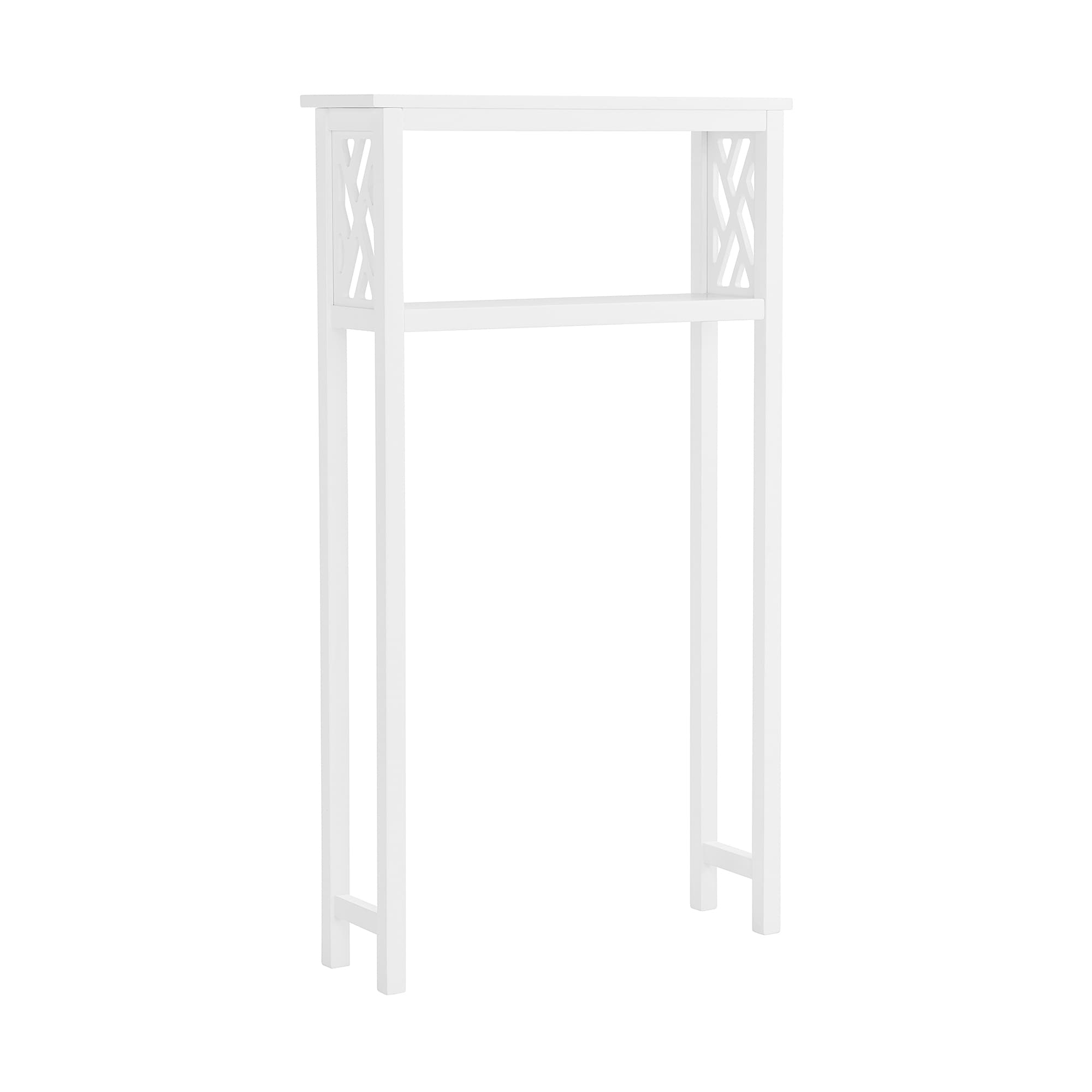 Alaterre Furniture ANCT736WH Bathroom-Shelves - View #2