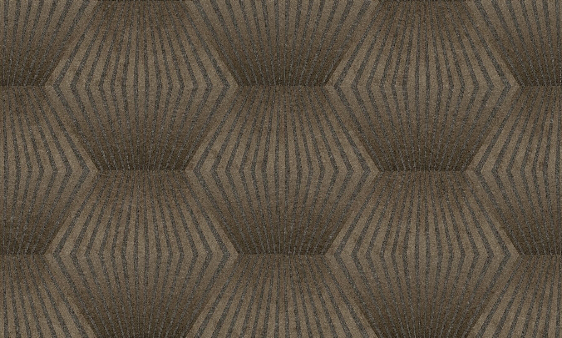 Advantage 4082-382042 Titanium 57.5-Sq. Feet Brown Vinyl Textured Geometric 3D Unpasted Wallpaper