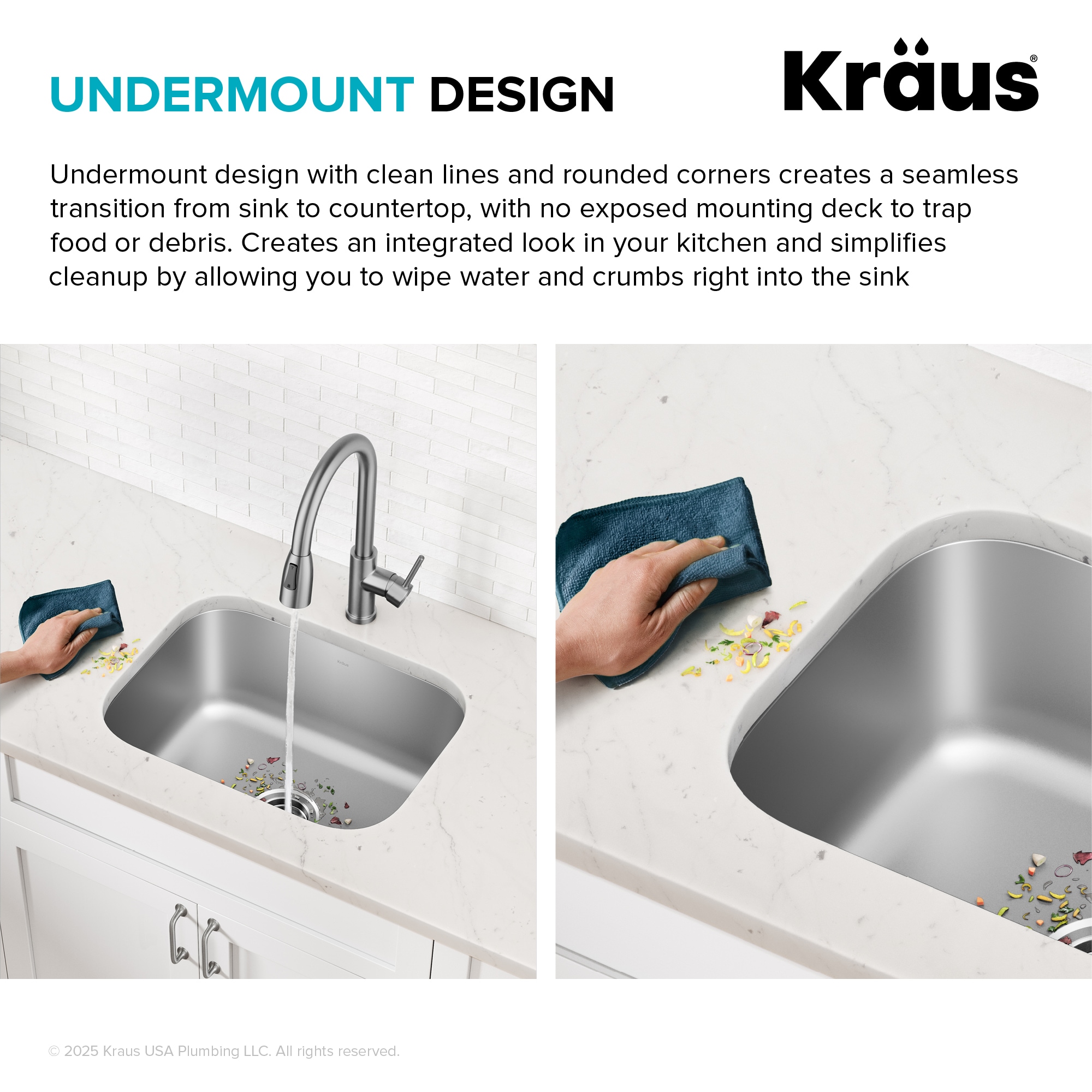 Kraus KBU11 Kitchen-Sinks - View #8