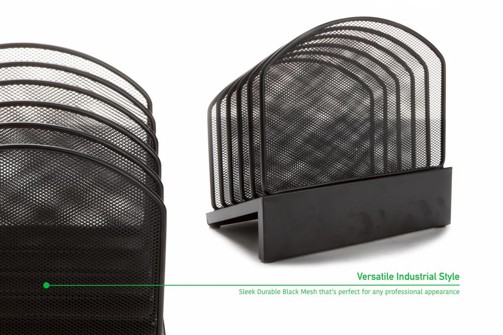 Mind Reader MESHCLINE5-BLK Office-Accessories - View #3