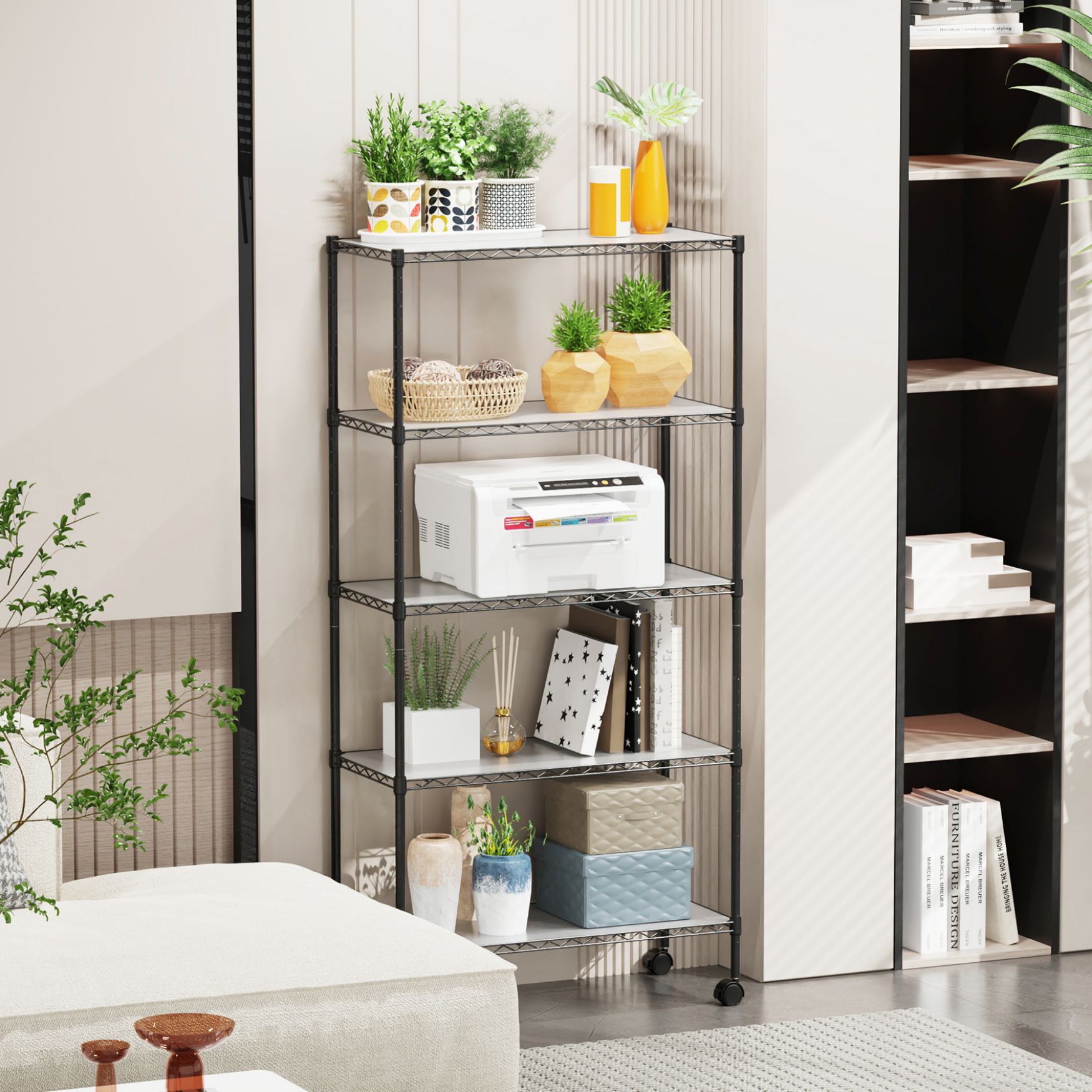 Siavonce FZ65924 Free-Standing-Shelving - View #11