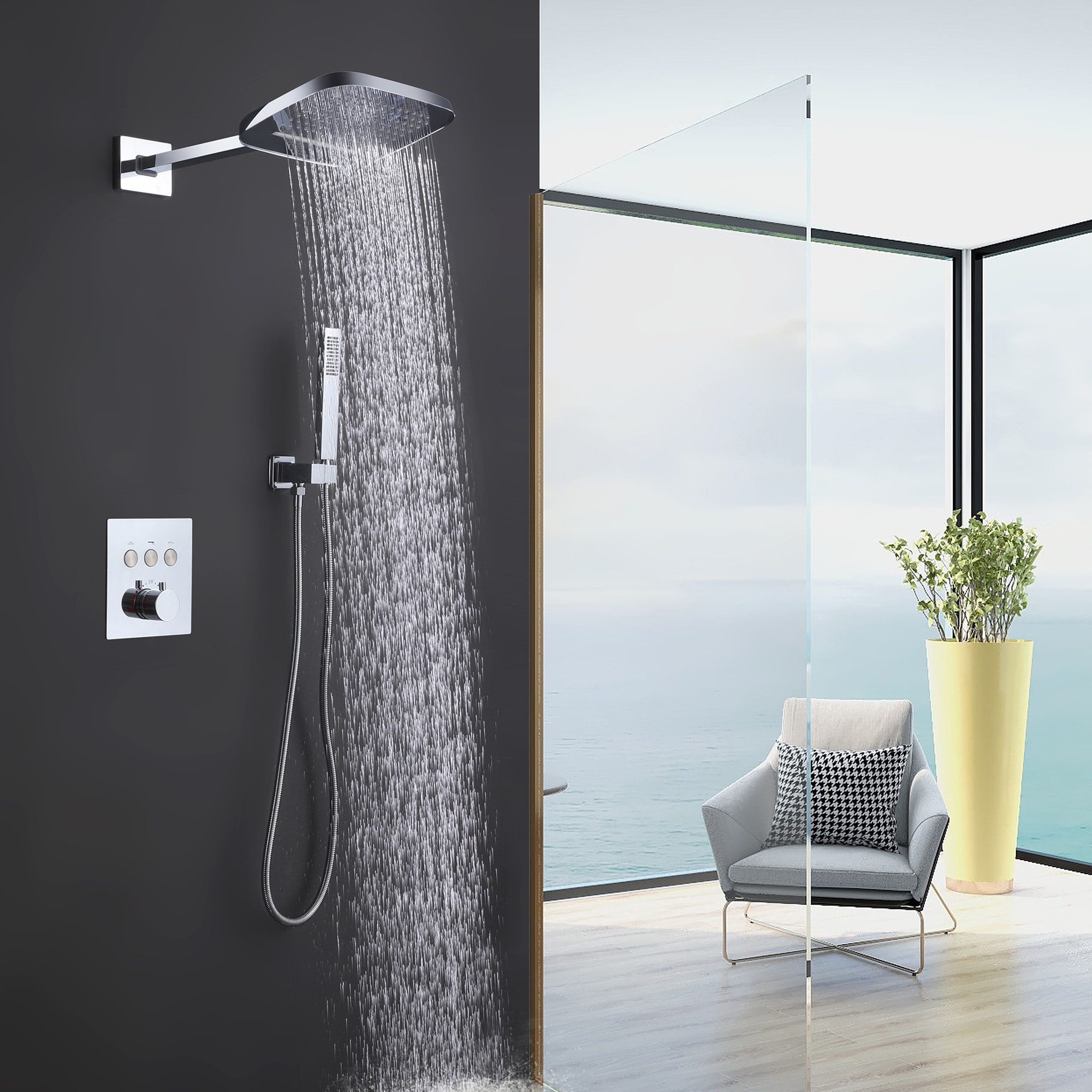 Nestfair KPS85028C Tub-Shower-Faucets - View #4