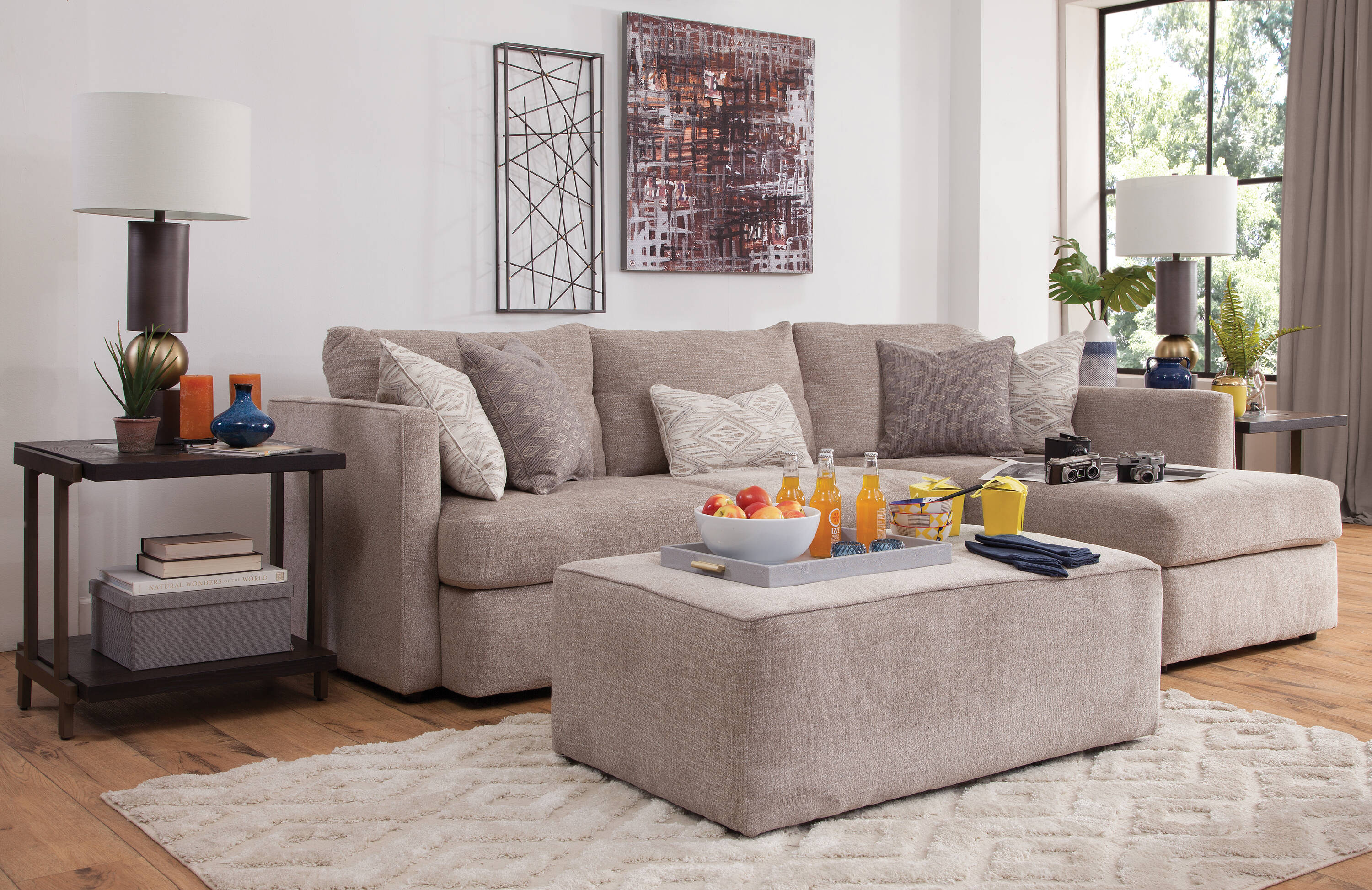 OSHOME 8-080-S298V8 Indoor-Ottomans - View #7