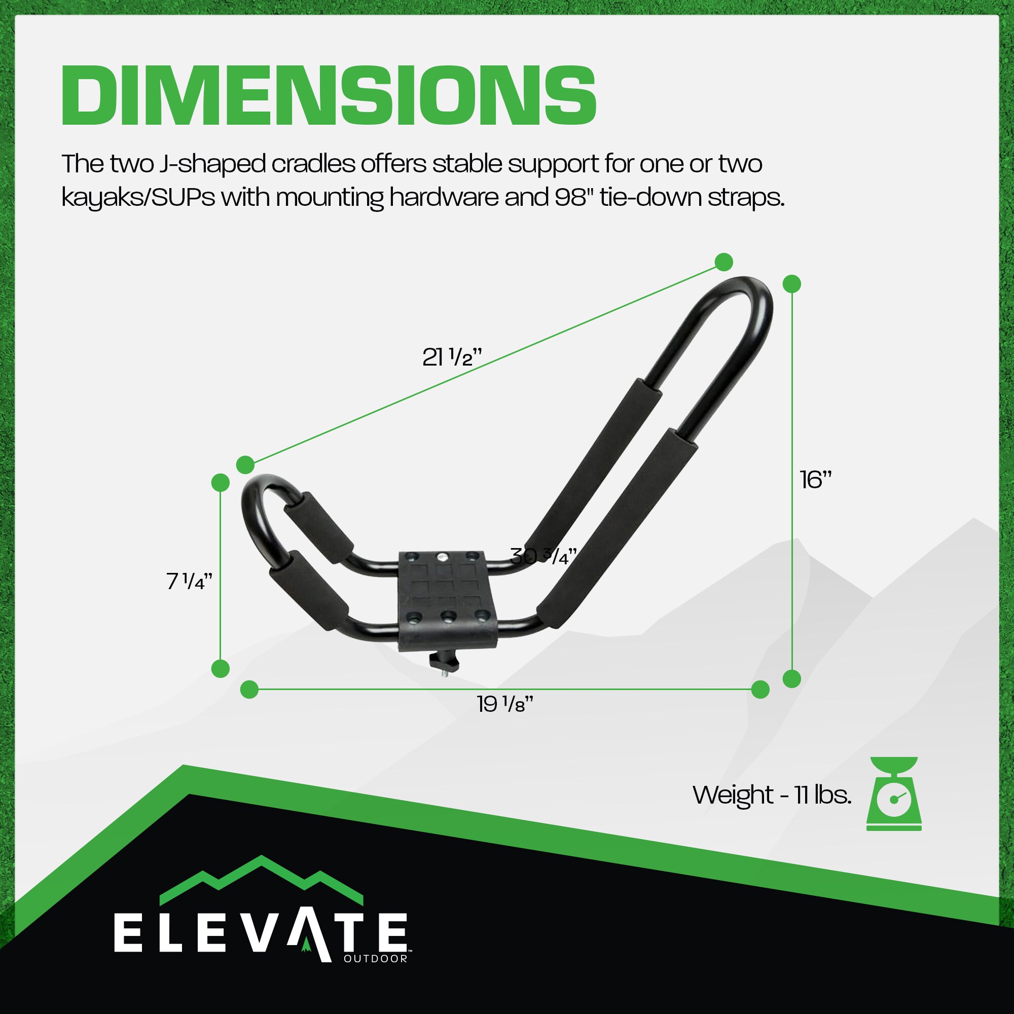 ELEVATE OUTDOORS T-RACK-DLX Organizers-Drying-Racks - View #3