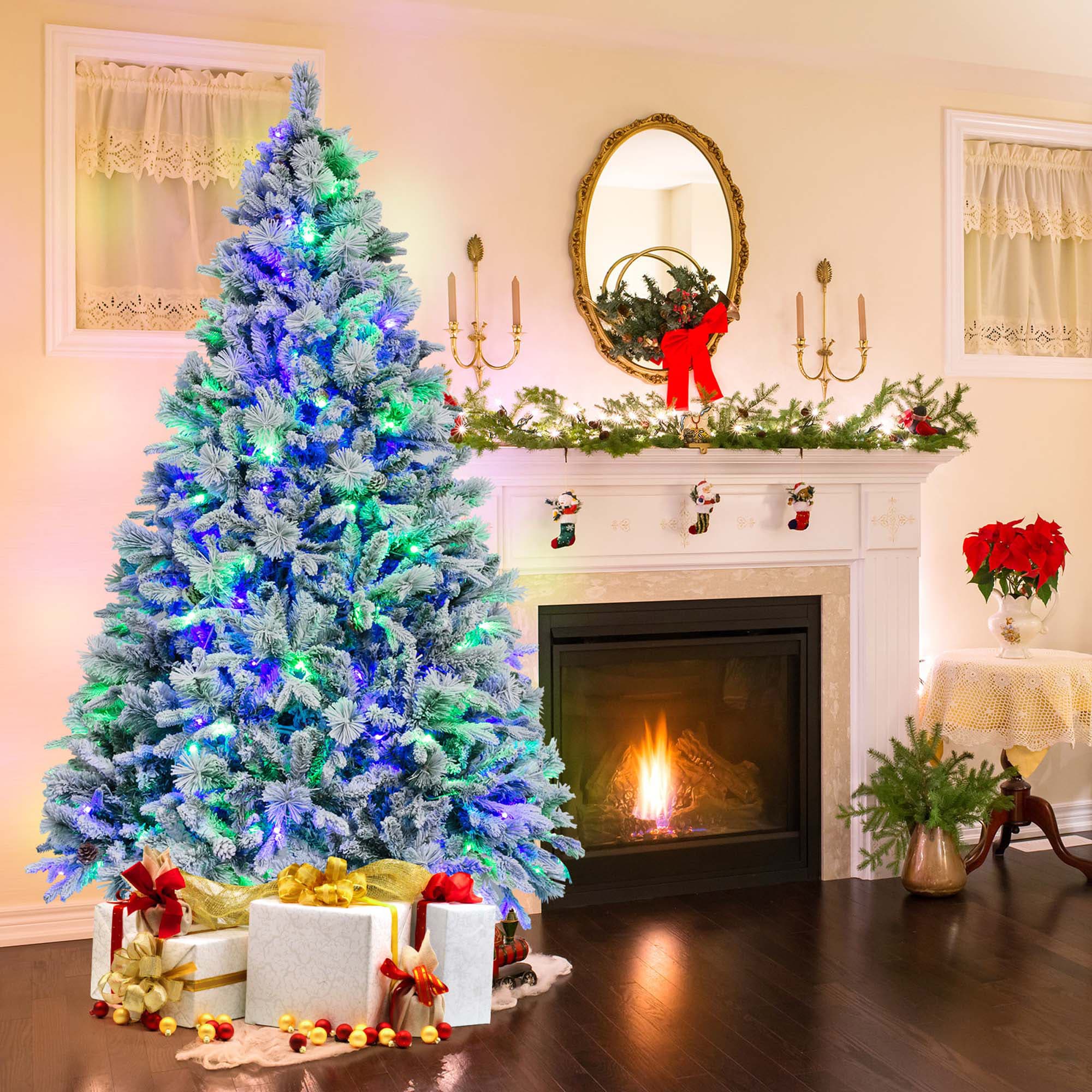 Costway LWS00748 Artificial-Christmas-Trees - View #7