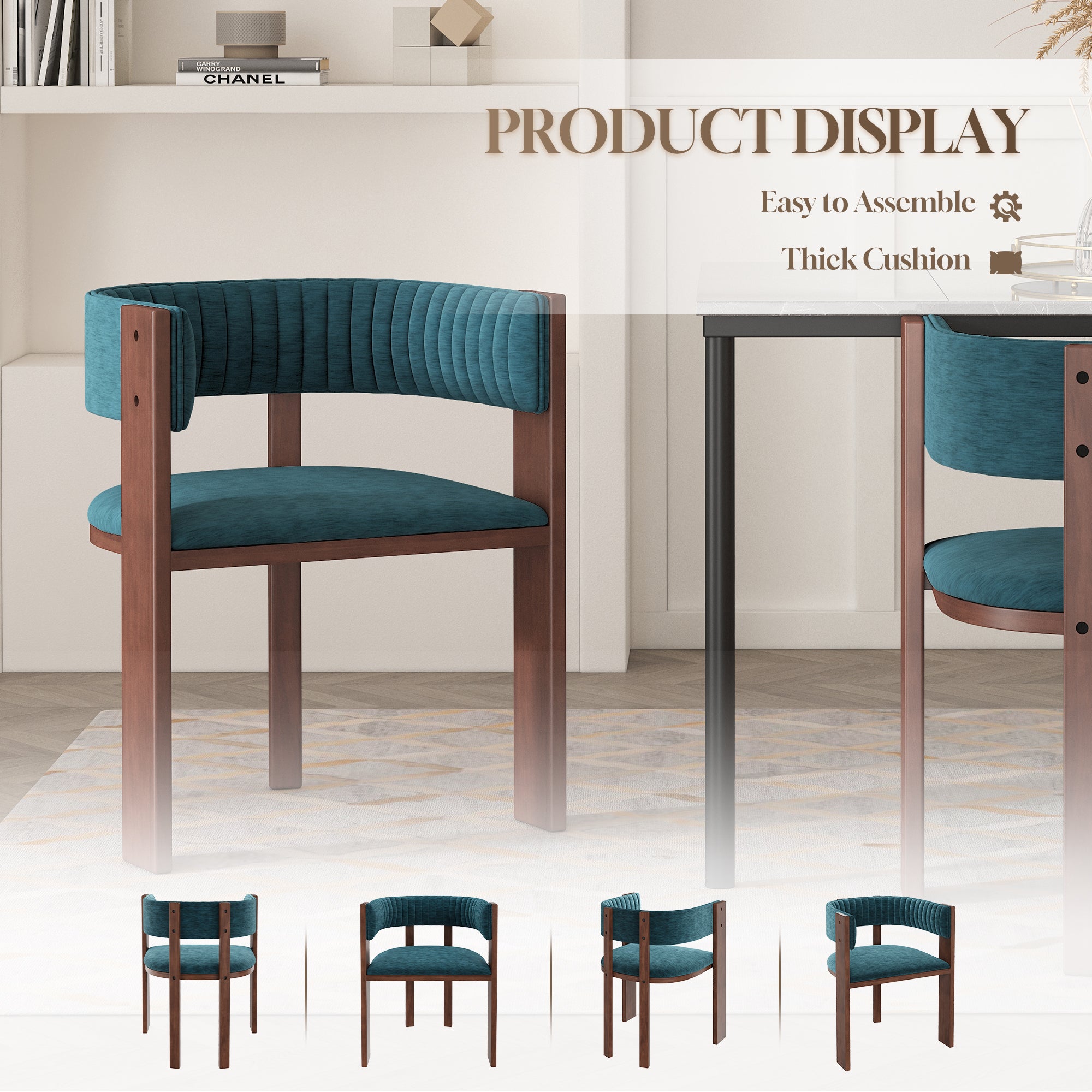 Boyel Living BLWCWS6198-GR Dining-Chairs - View #5