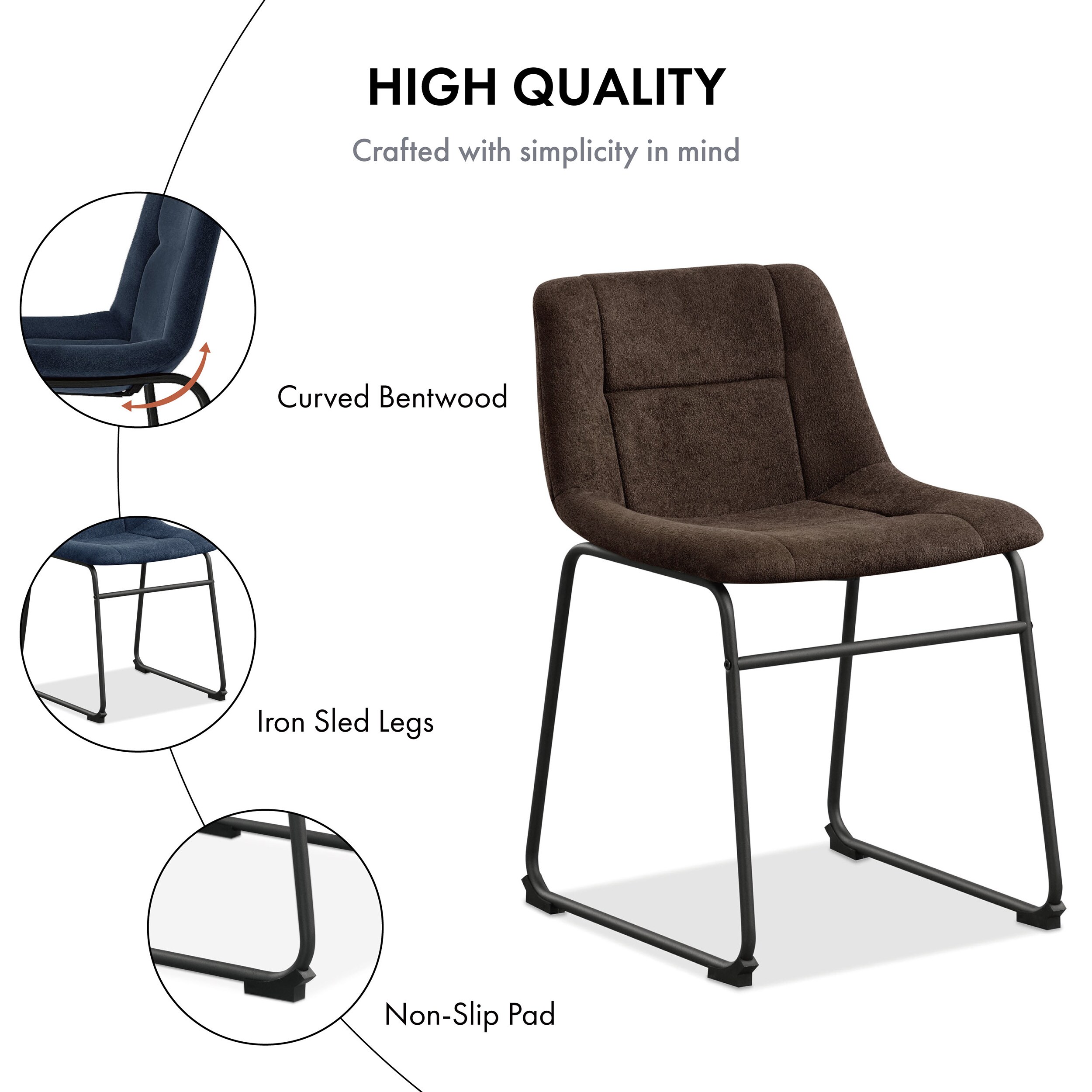 Furniture of America EC-3471LG-SC Dining-Chairs - View #12