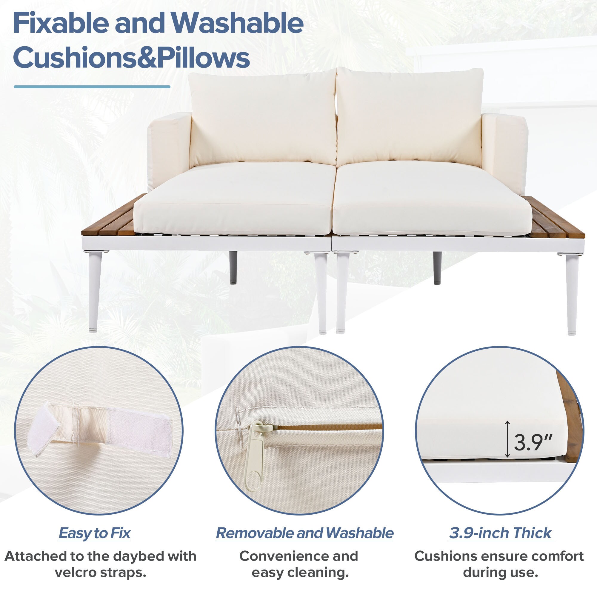 CASAINC CA-3B205 Patio-Sofas-Daybeds - View #6