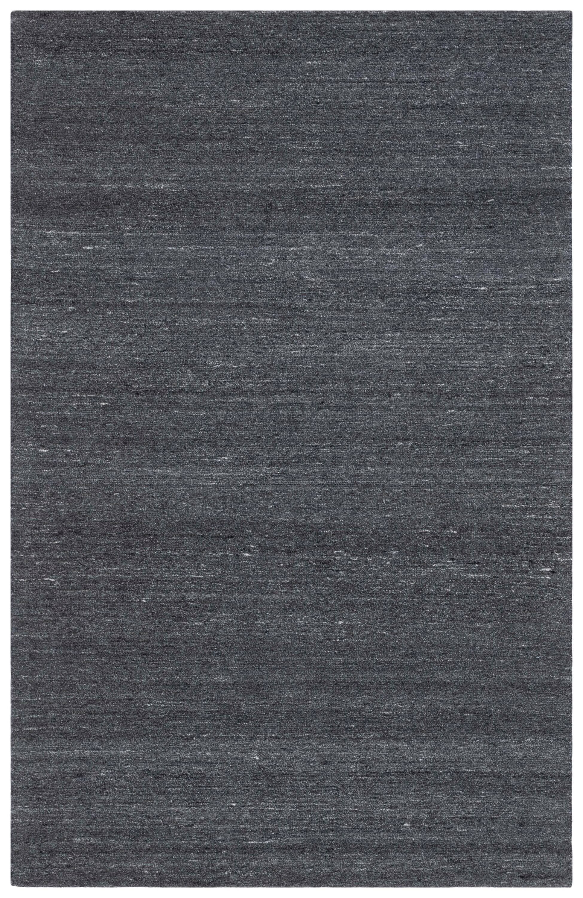 Dark Grey Hand-Tufted Synthetic 8' x 10' Rectangular Rug