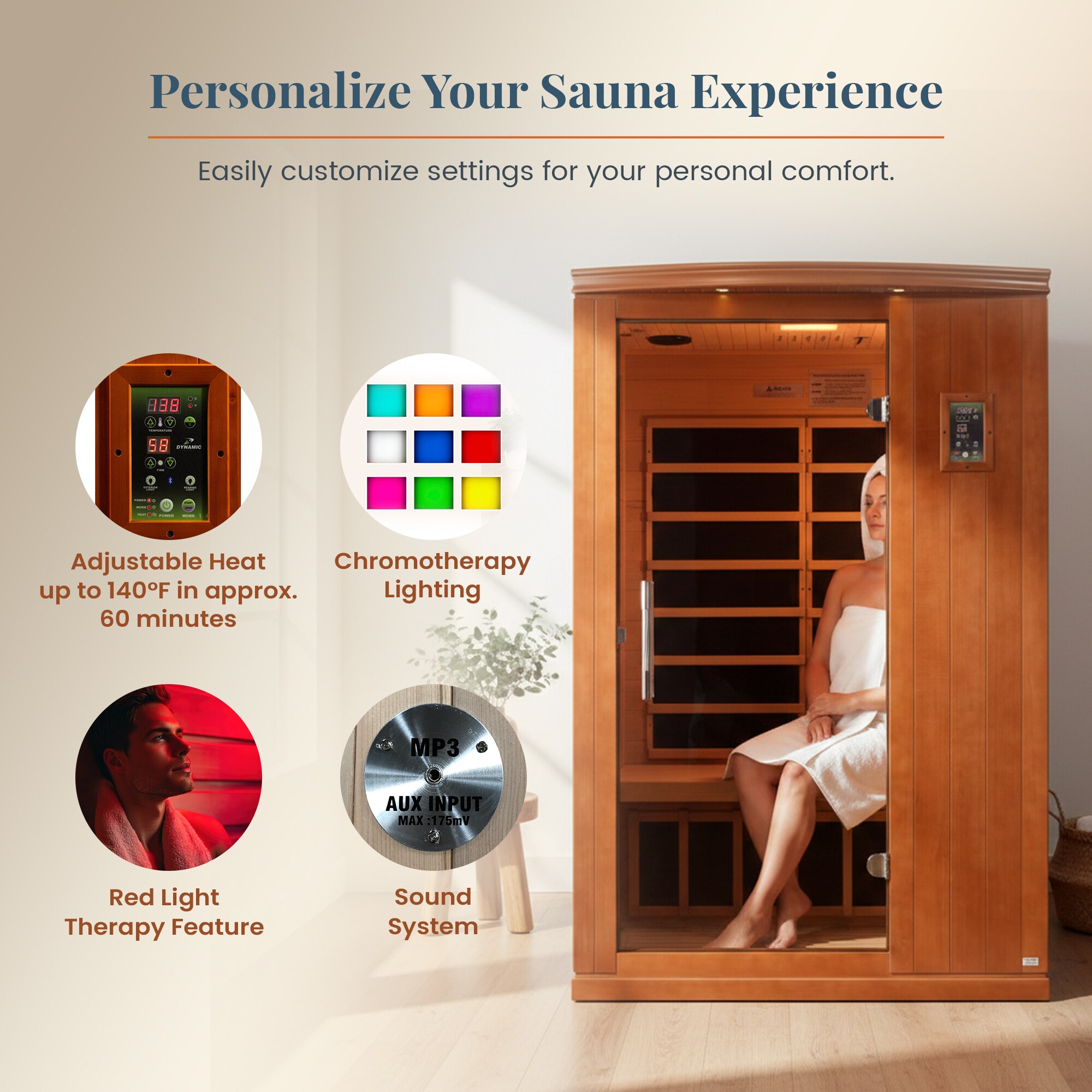 Dynamic Saunas 326127 Indoor-Saunas - View #6