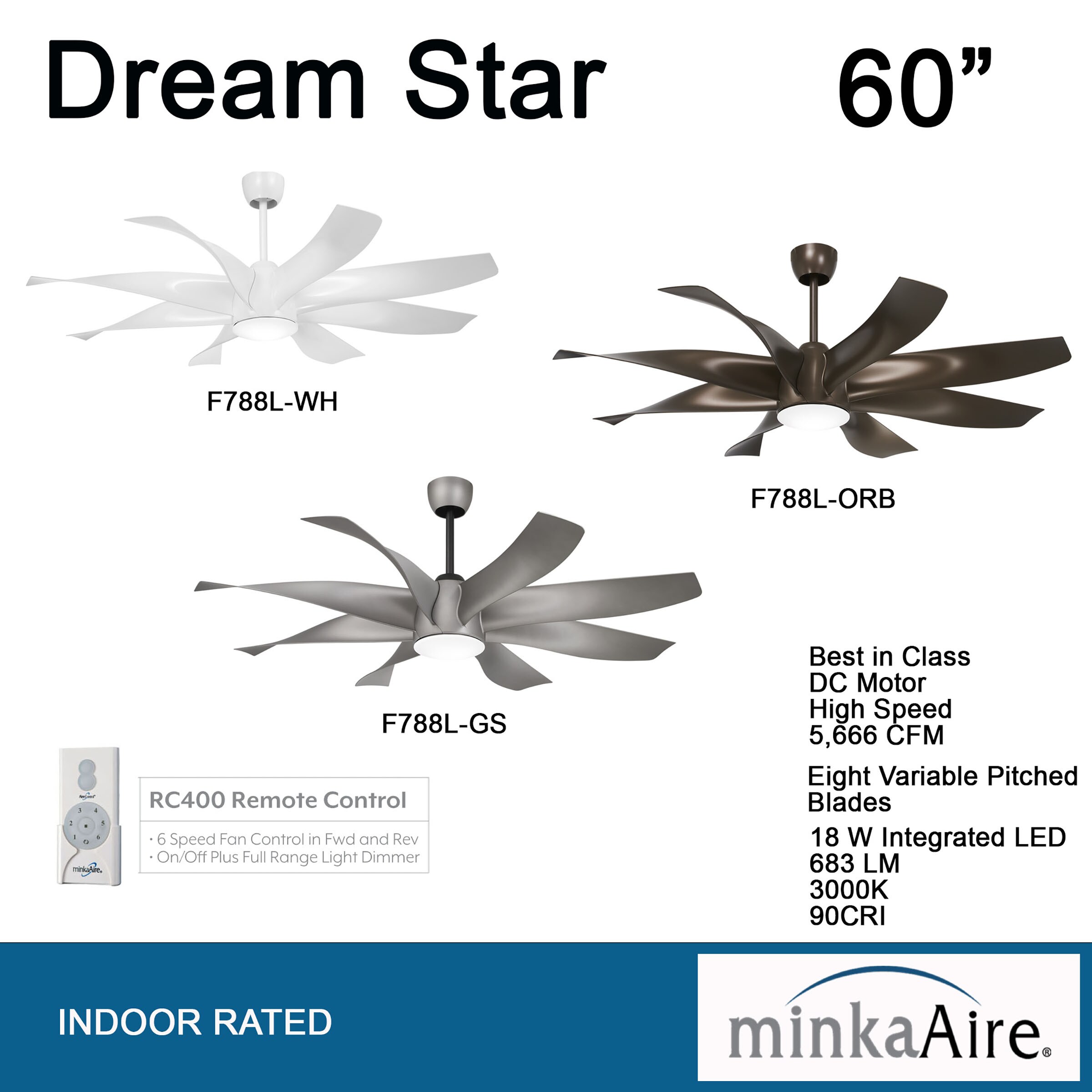 Minka Aire F788L-GS Ceiling-Fans - View #11