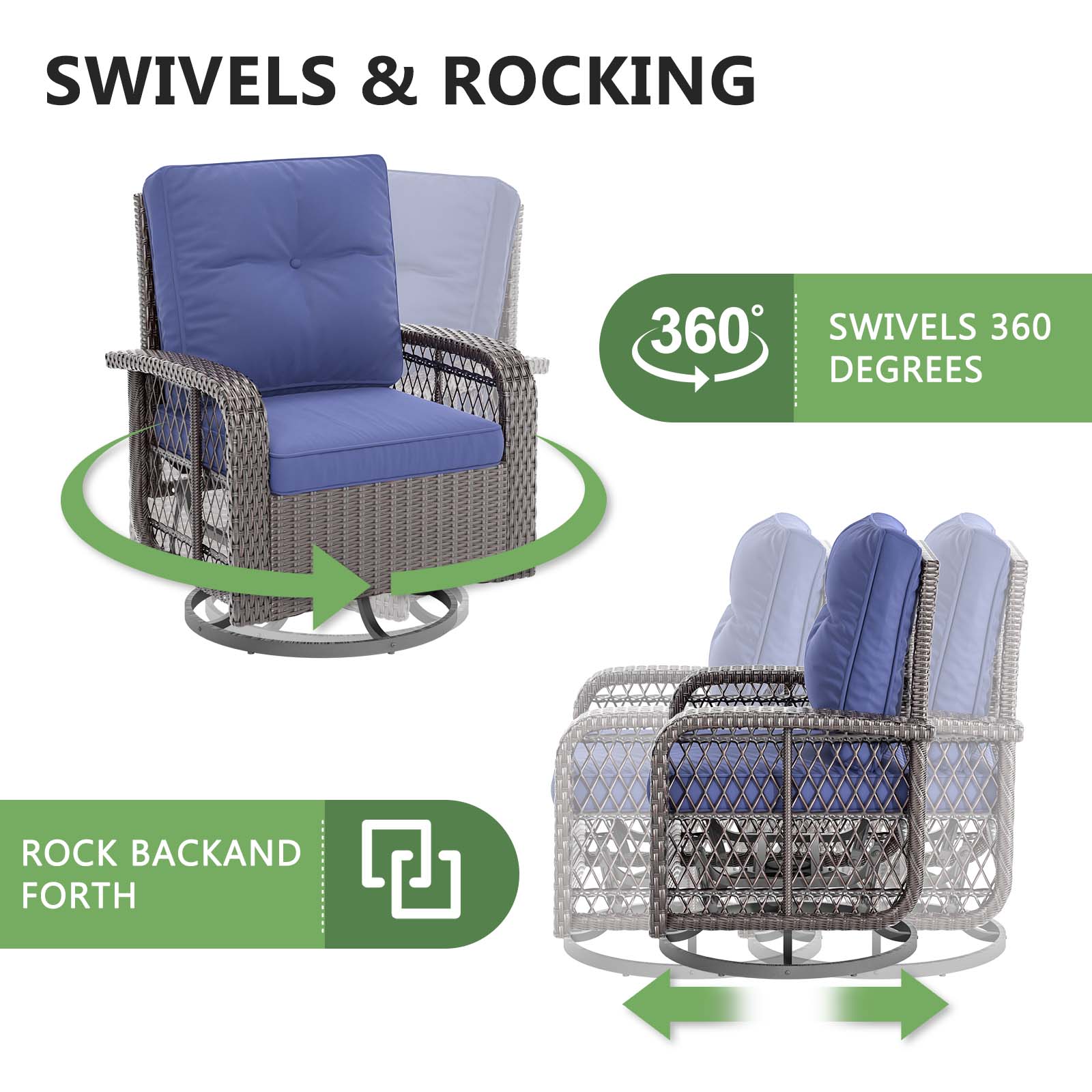 Bapipro BP3910U05 Patio-Conversation-Sets - View #5