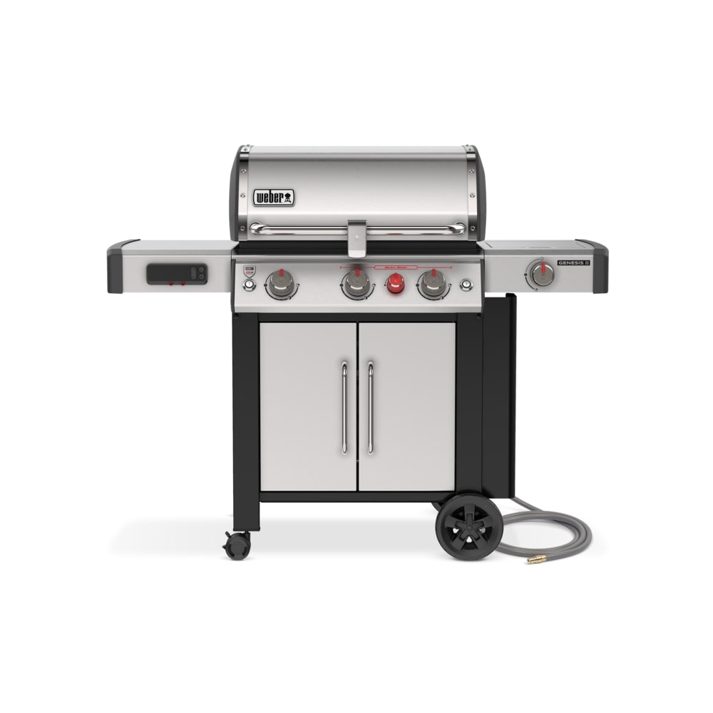 Weber Genesis SX-335 Natural Gas Smart Grill, Stainless Steel