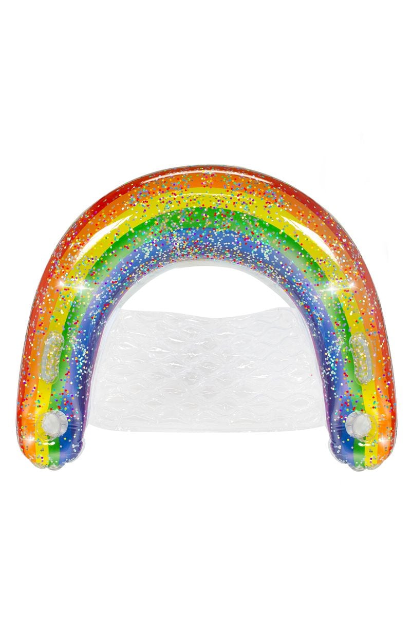 PoolCandy PC2403GRB 42-Inches x 32.2-Inches Multicolor Inflatable lounger