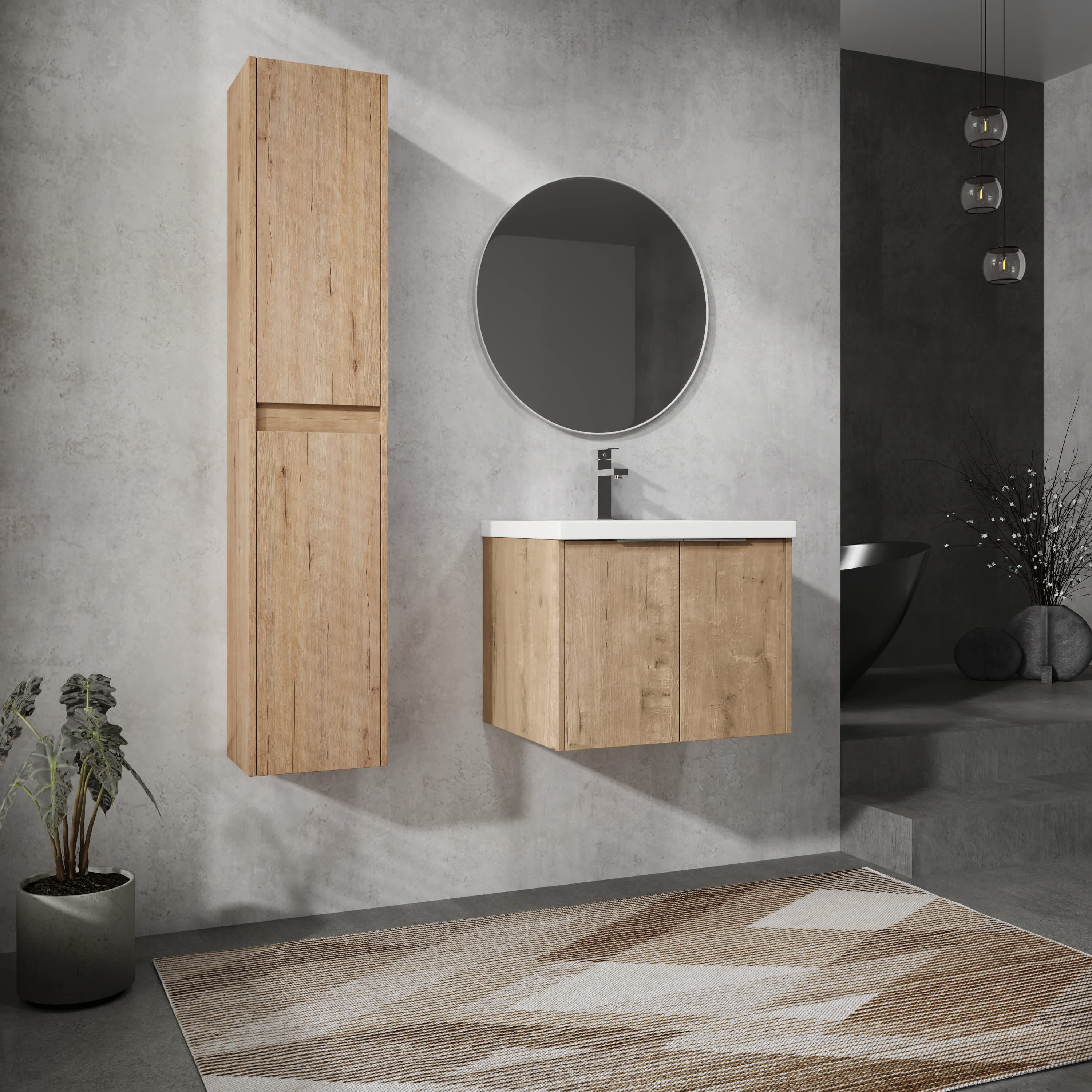 Vynxaria LEXY1300-DJYS-SZT070 Bath-Vanity-Combo - View #4