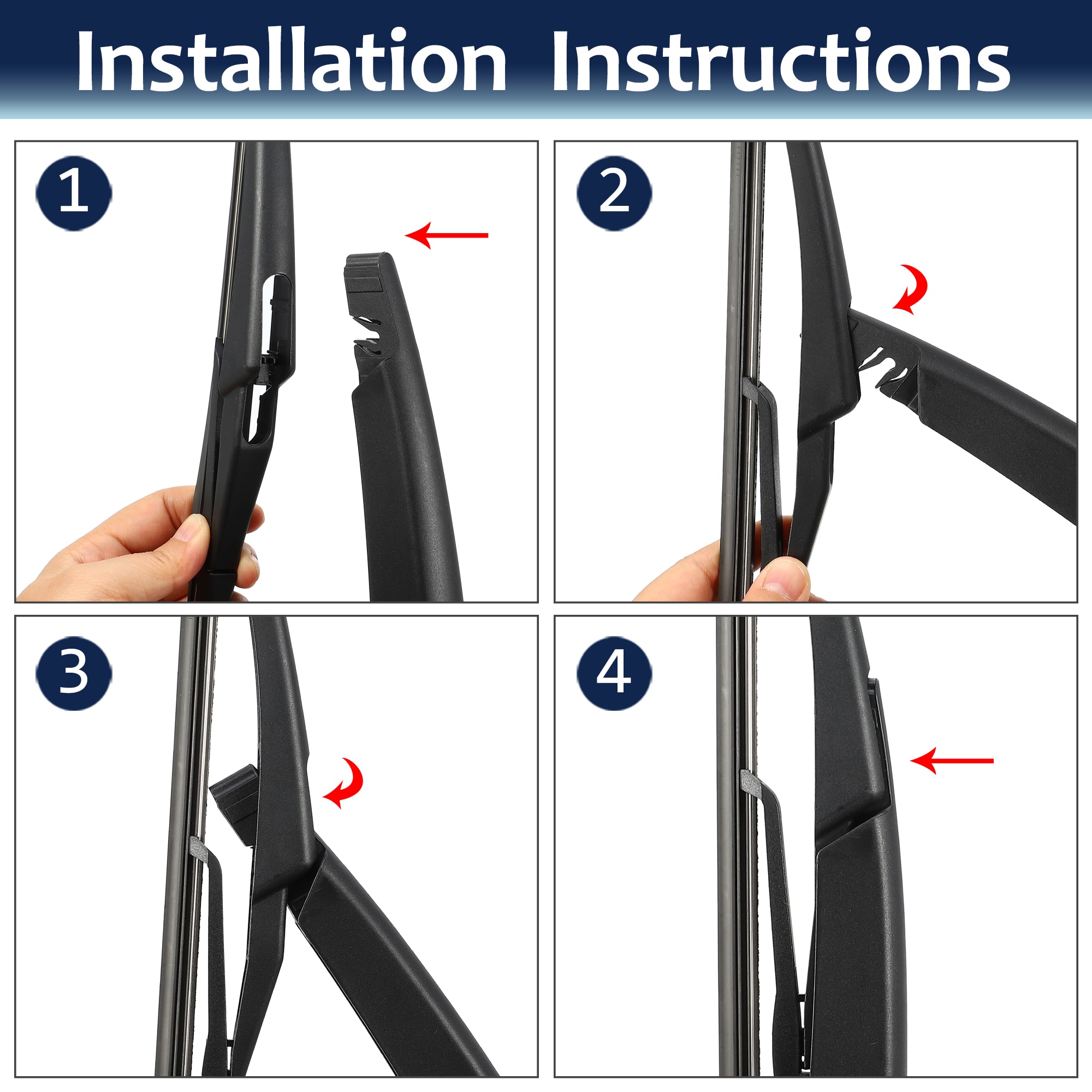 Unique Bargains S26010400UX5469 Wiper-Blades - View #6