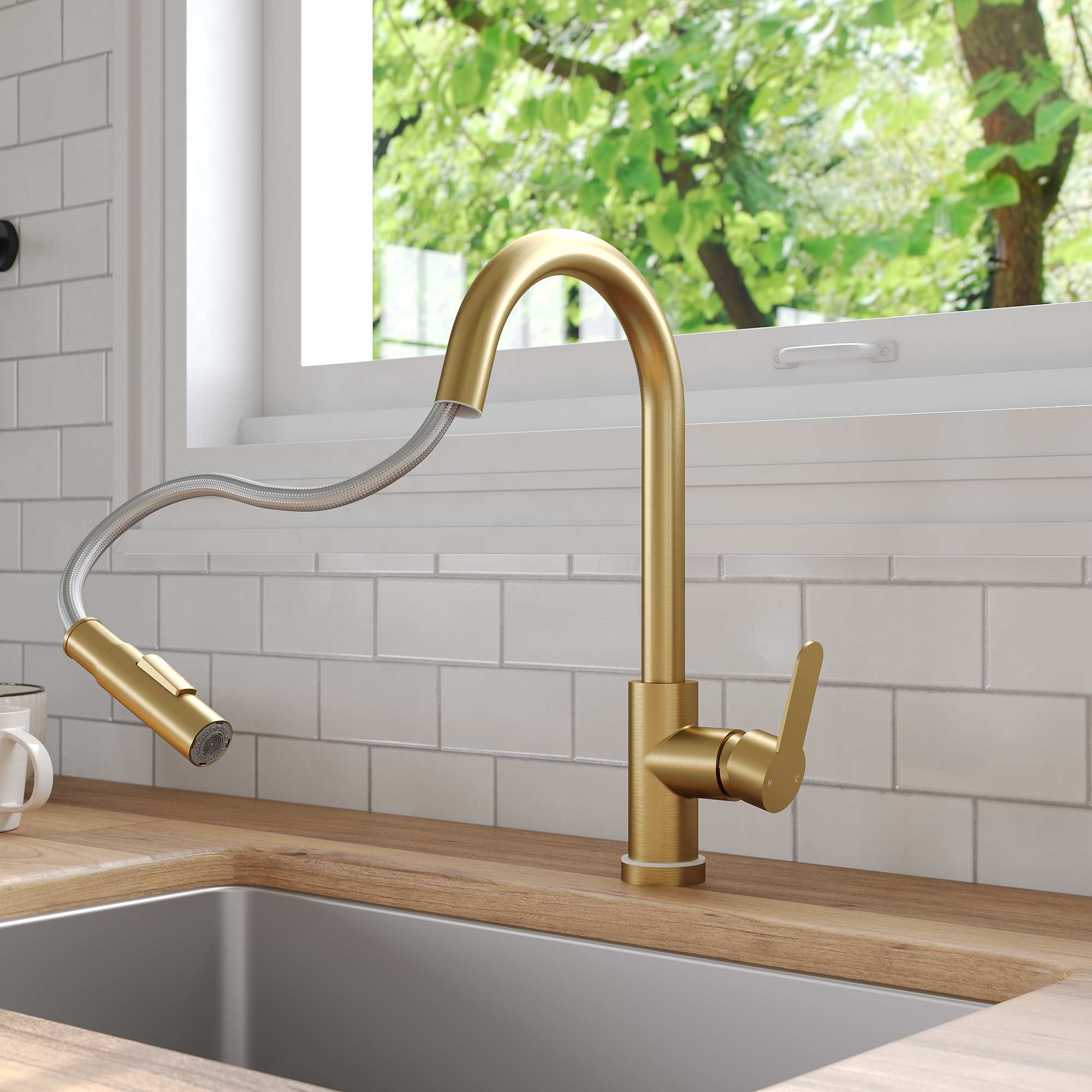 EVERSTEIN SFS-1092-GD Kitchen-Faucets - View #13
