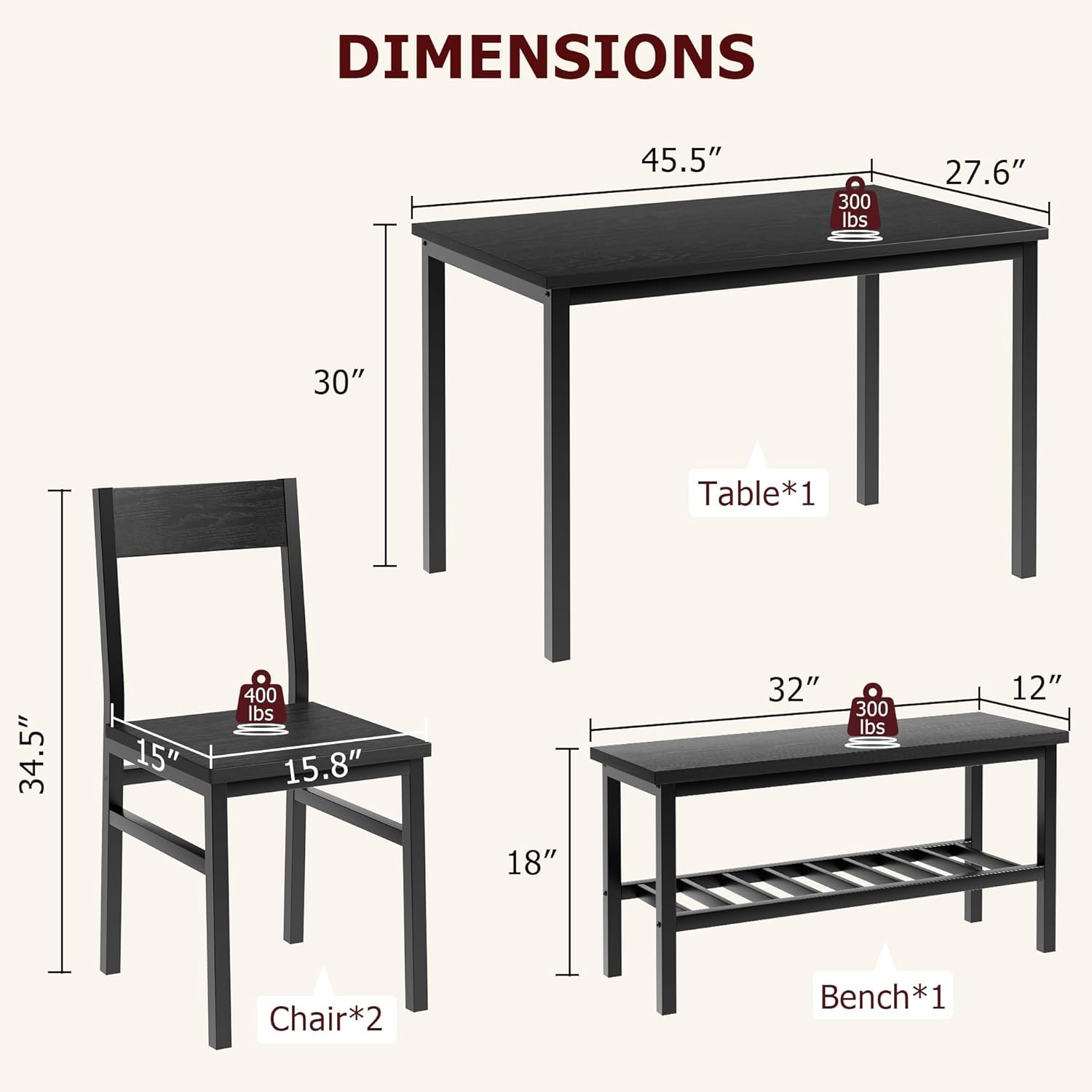 Garvee JMH0131-PHO-0ZP4MBUG Dining-Sets - View #2