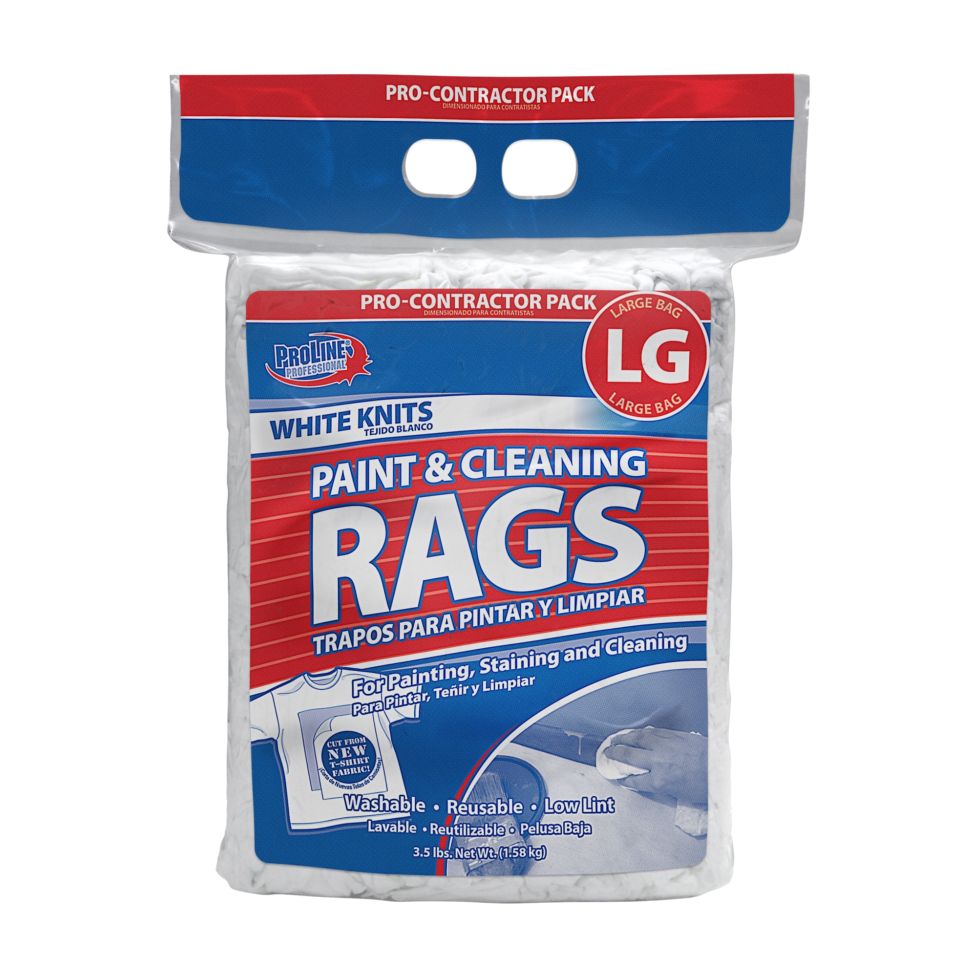 Pro-Clean Basics Recycled Cleaning T-Shirt Cloth Rags, Lint-Free, 100%  Cotton, 15 lb. at Tractor Supply Co.
