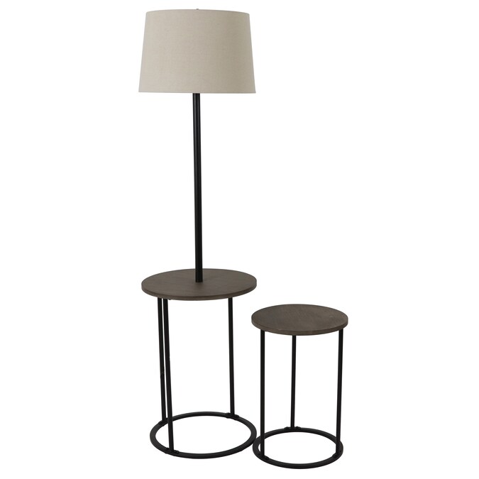 Decor Therapy 58-in Painted Black Floor Lamp