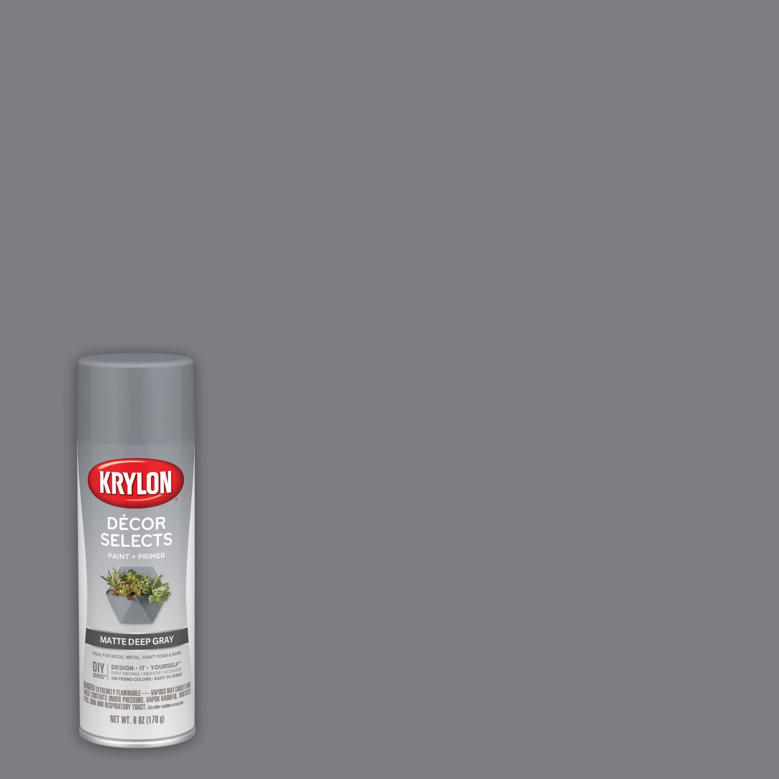 Krylon Gloss White Dry Erase Enamel Latex Interior Paint (1-quart