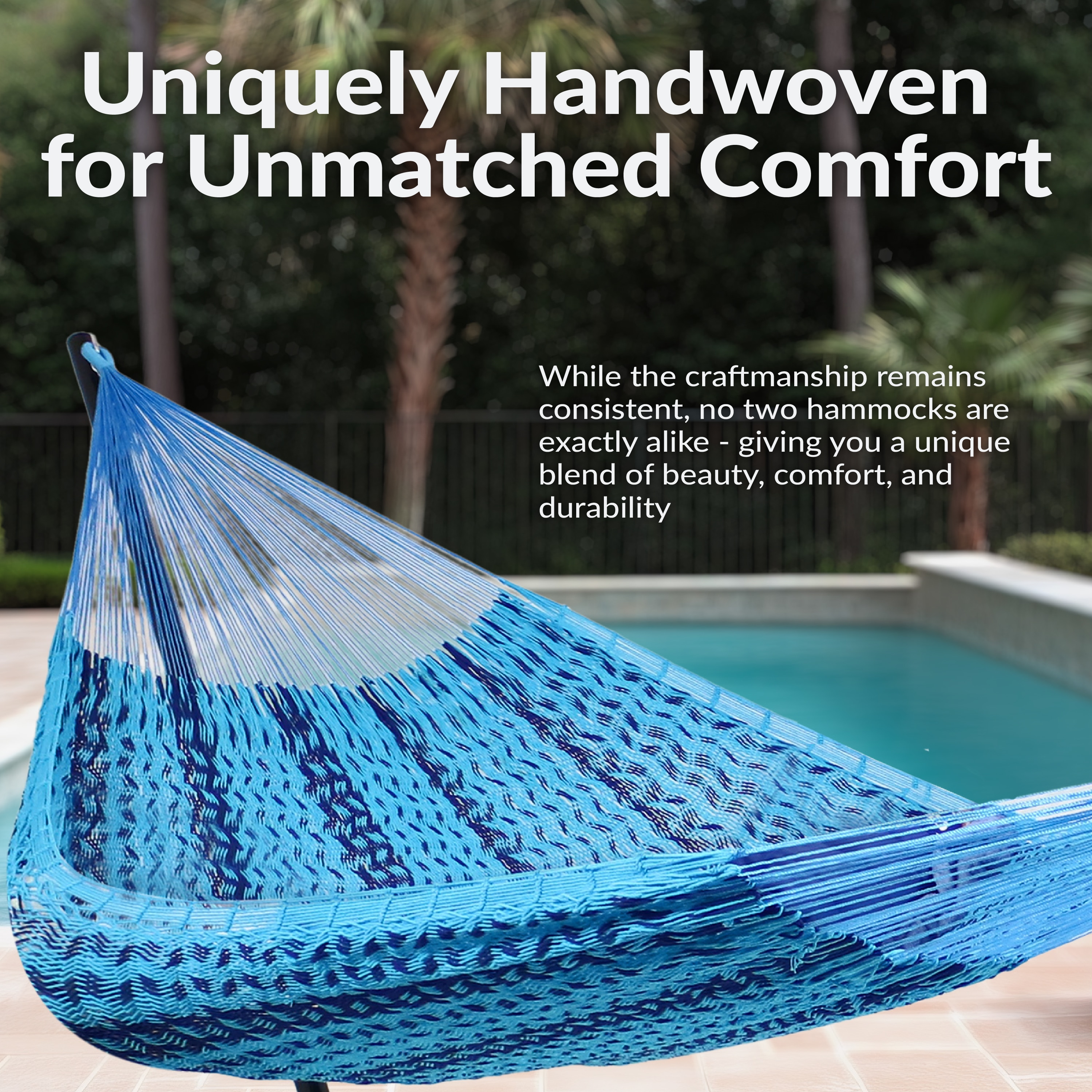 Sunnydaze Decor HM24BLU hammocks - View #10