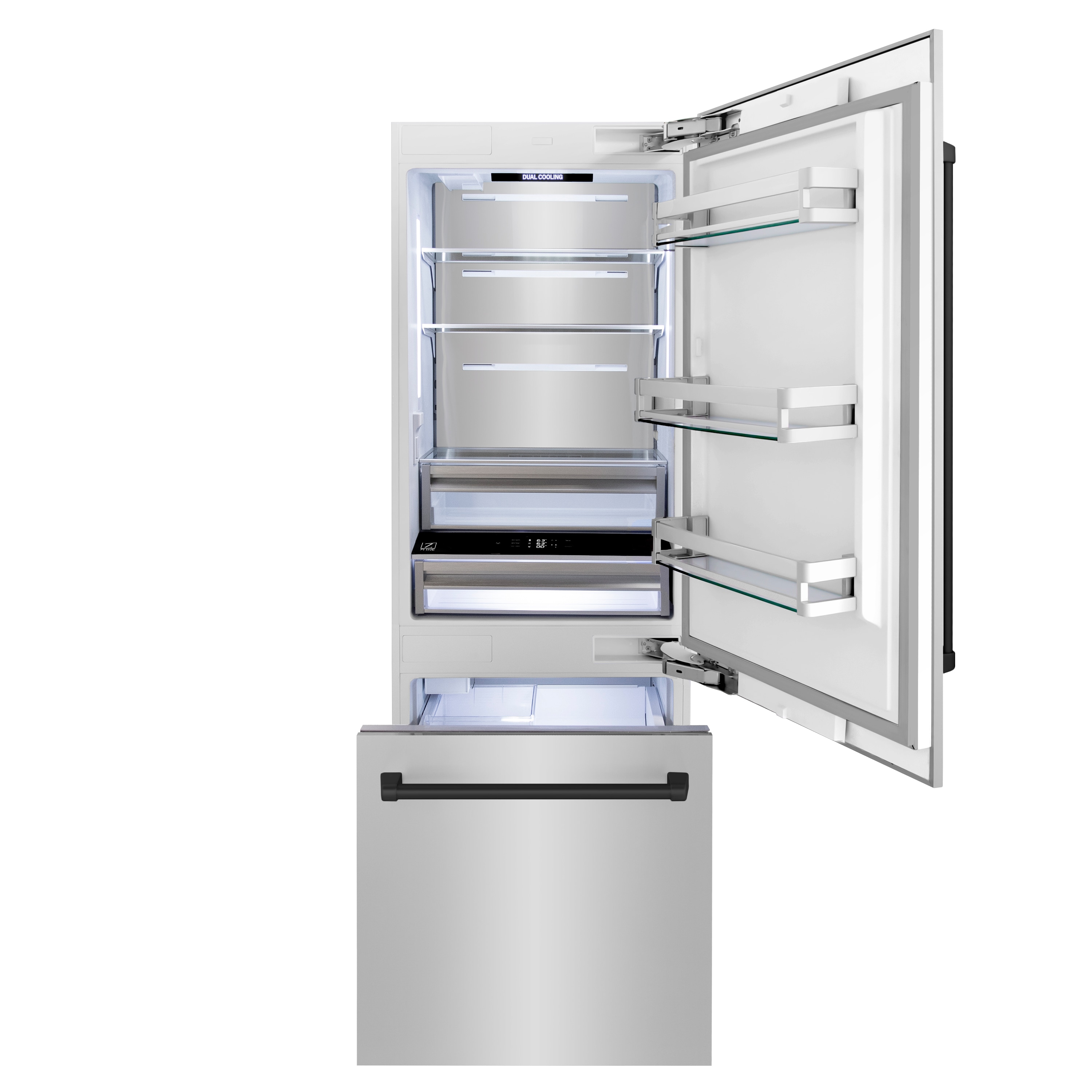 ZLINE KITCHEN & BATH RBIVZ-304-30-MB Bottom-Freezer-Refrigerators - View #5