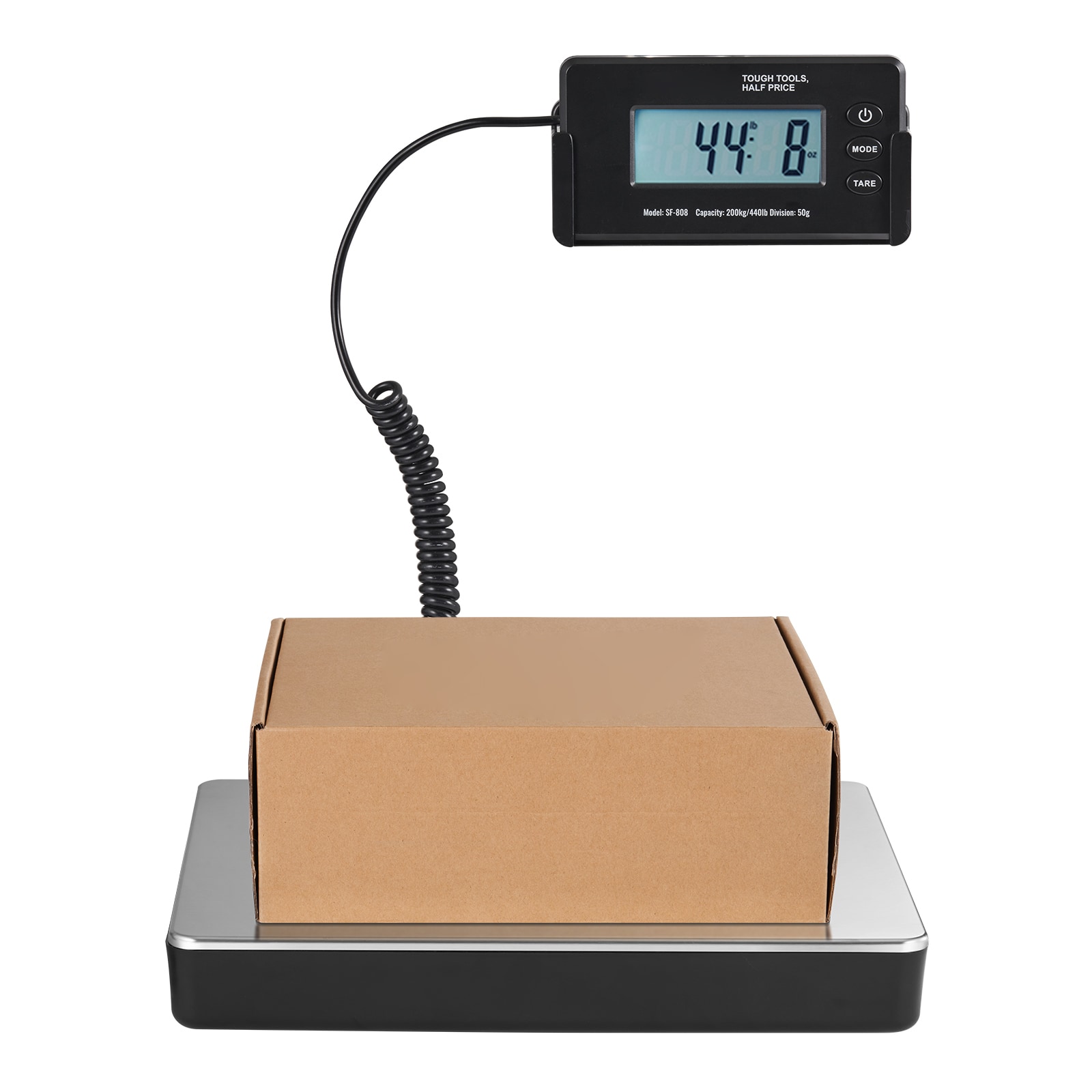 GIVIMO 440-lb Digital Shipping Scale with 12-in x 10-in Platform and Tare Function